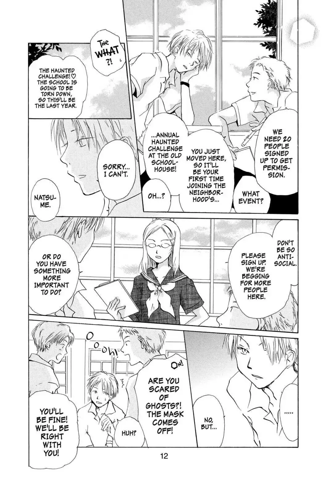 Read Natsume Yuujinchou Manga Online