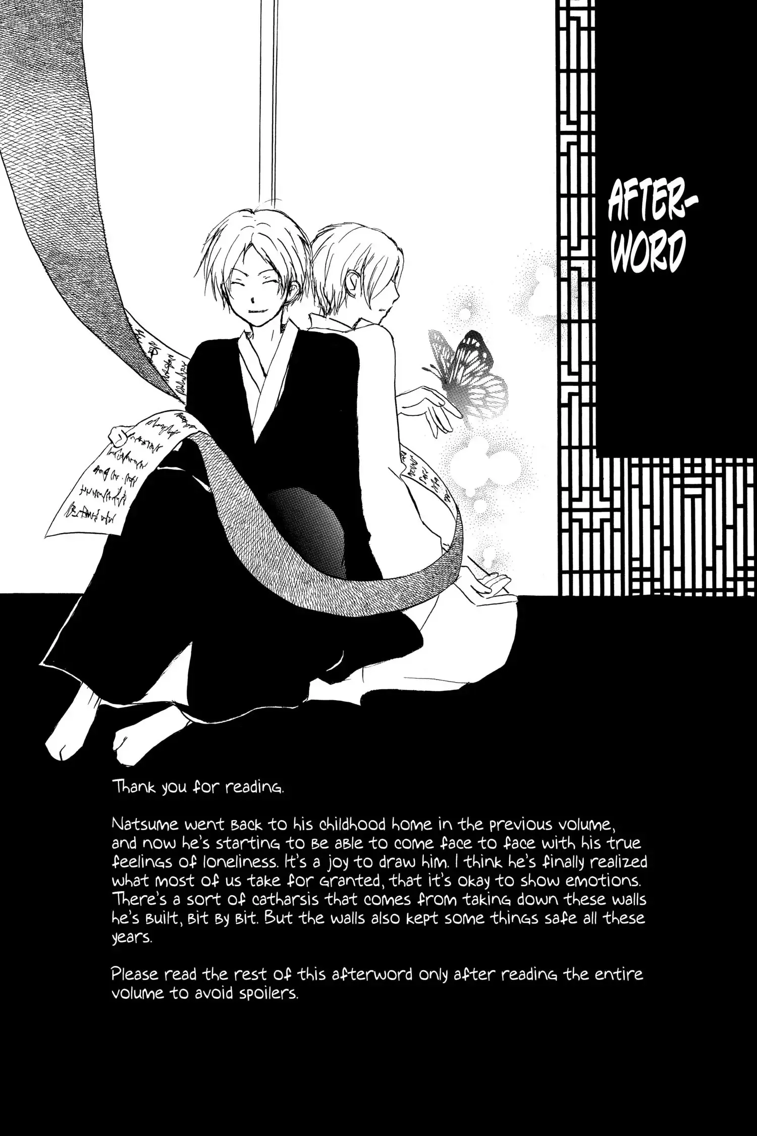 Read Natsume Yuujinchou Manga Online