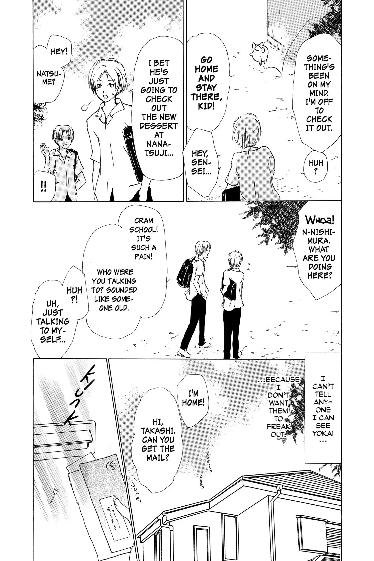 Read Natsume Yuujinchou Manga Online