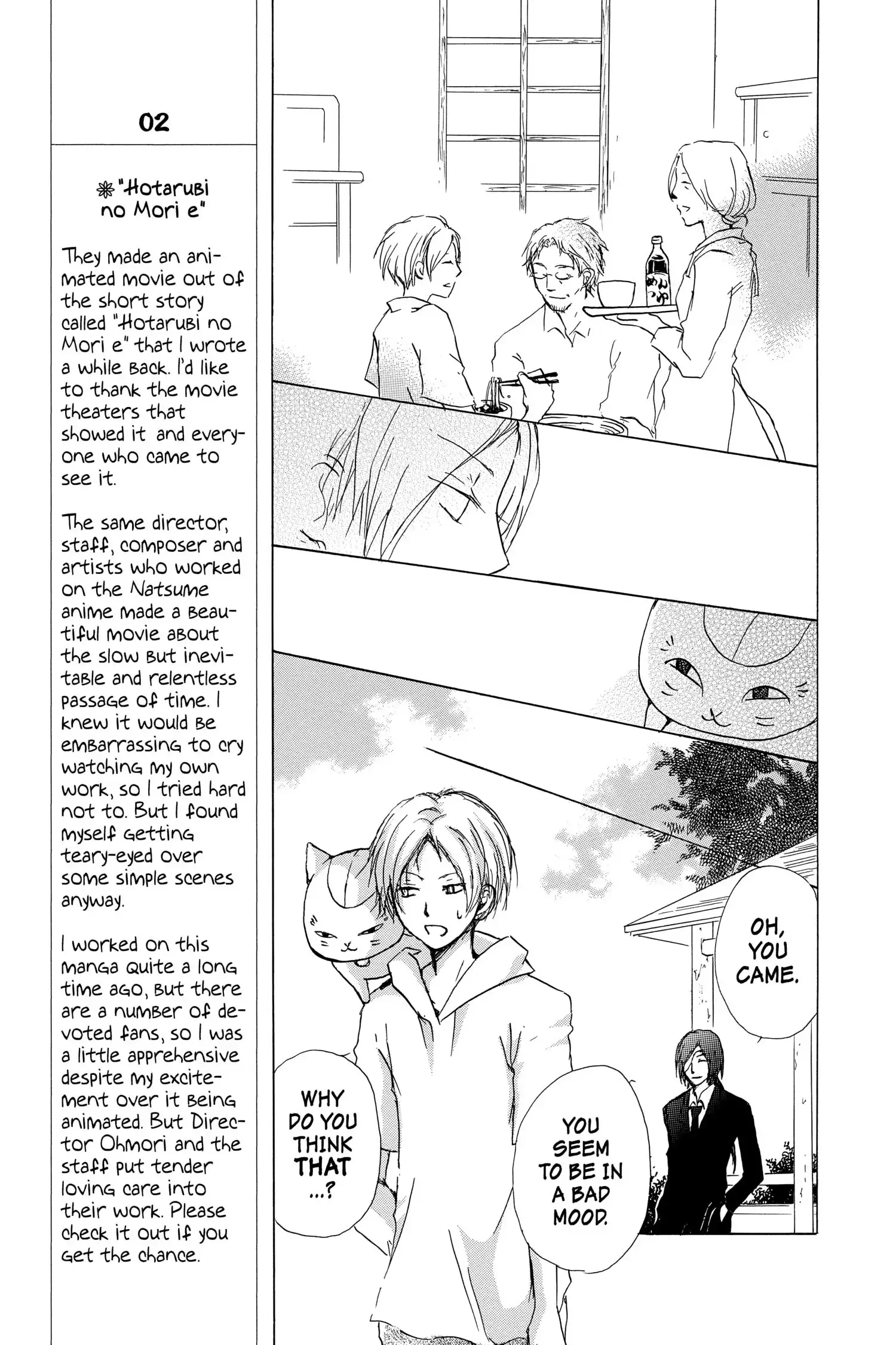 Read Natsume Yuujinchou Manga Online
