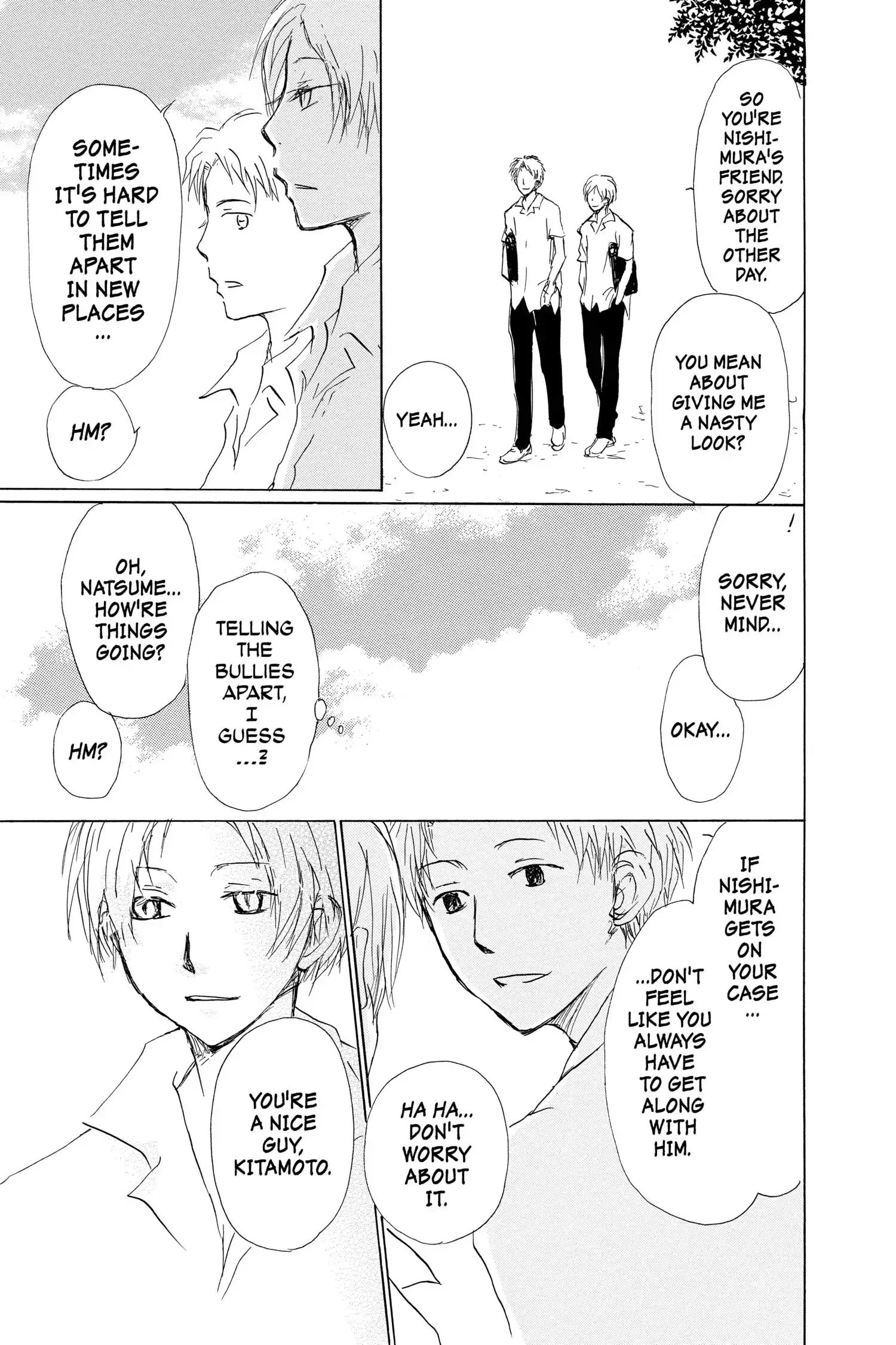 Read Natsume Yuujinchou Manga Online