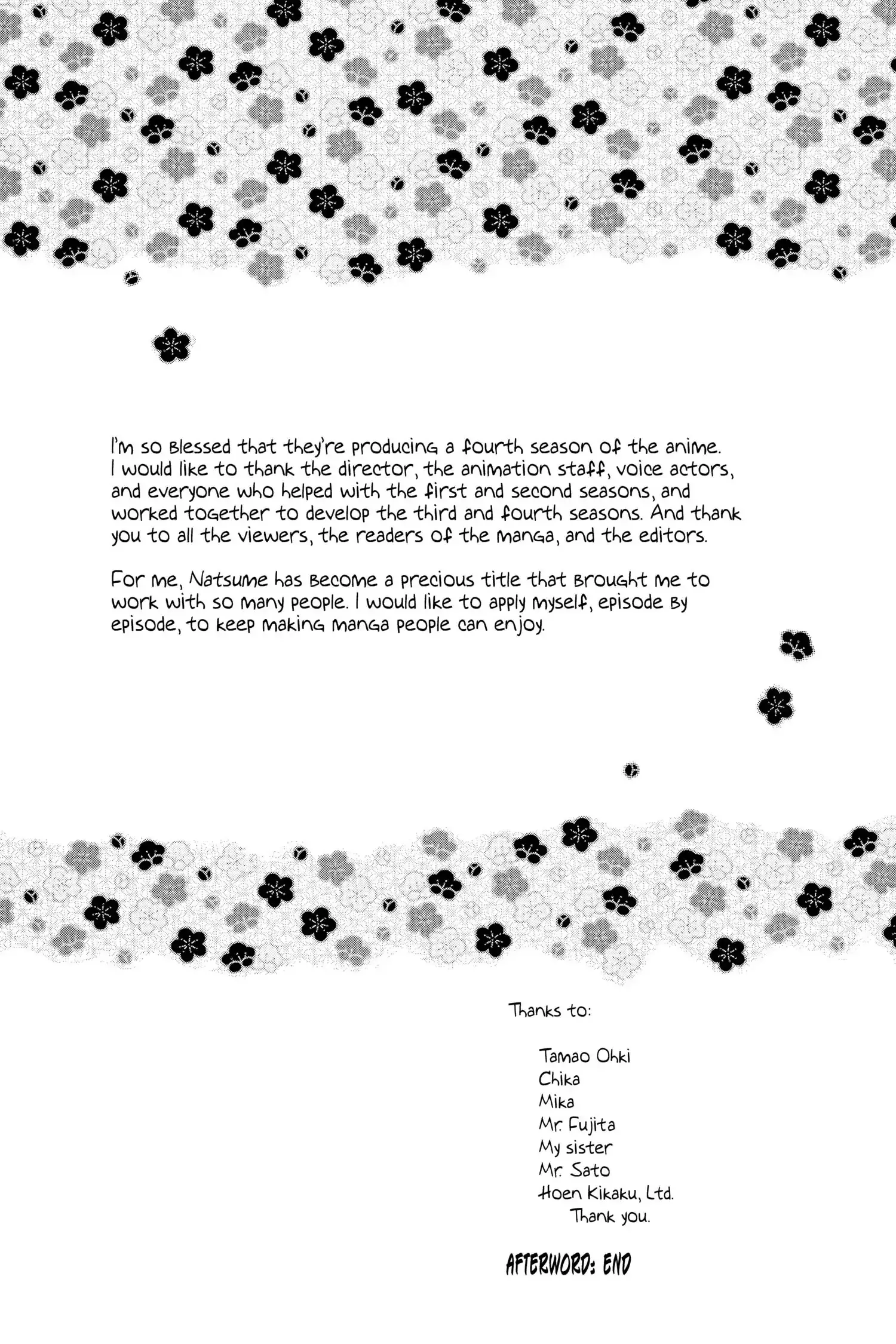 Read Natsume Yuujinchou Manga Online
