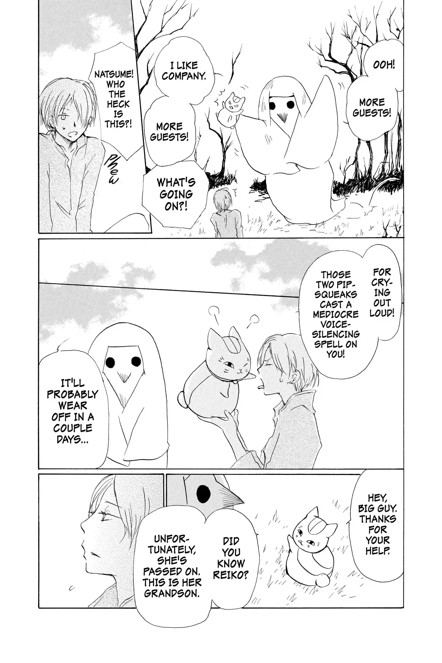 Read Natsume Yuujinchou Manga Online