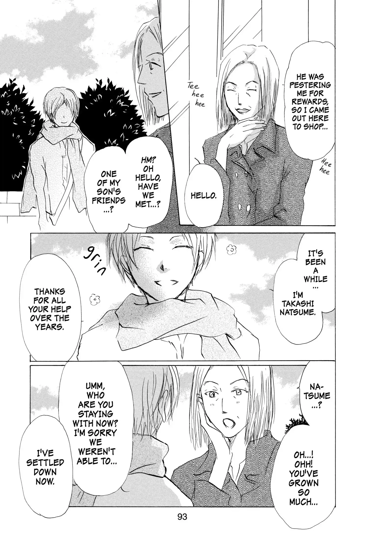 Read Natsume Yuujinchou Manga Online