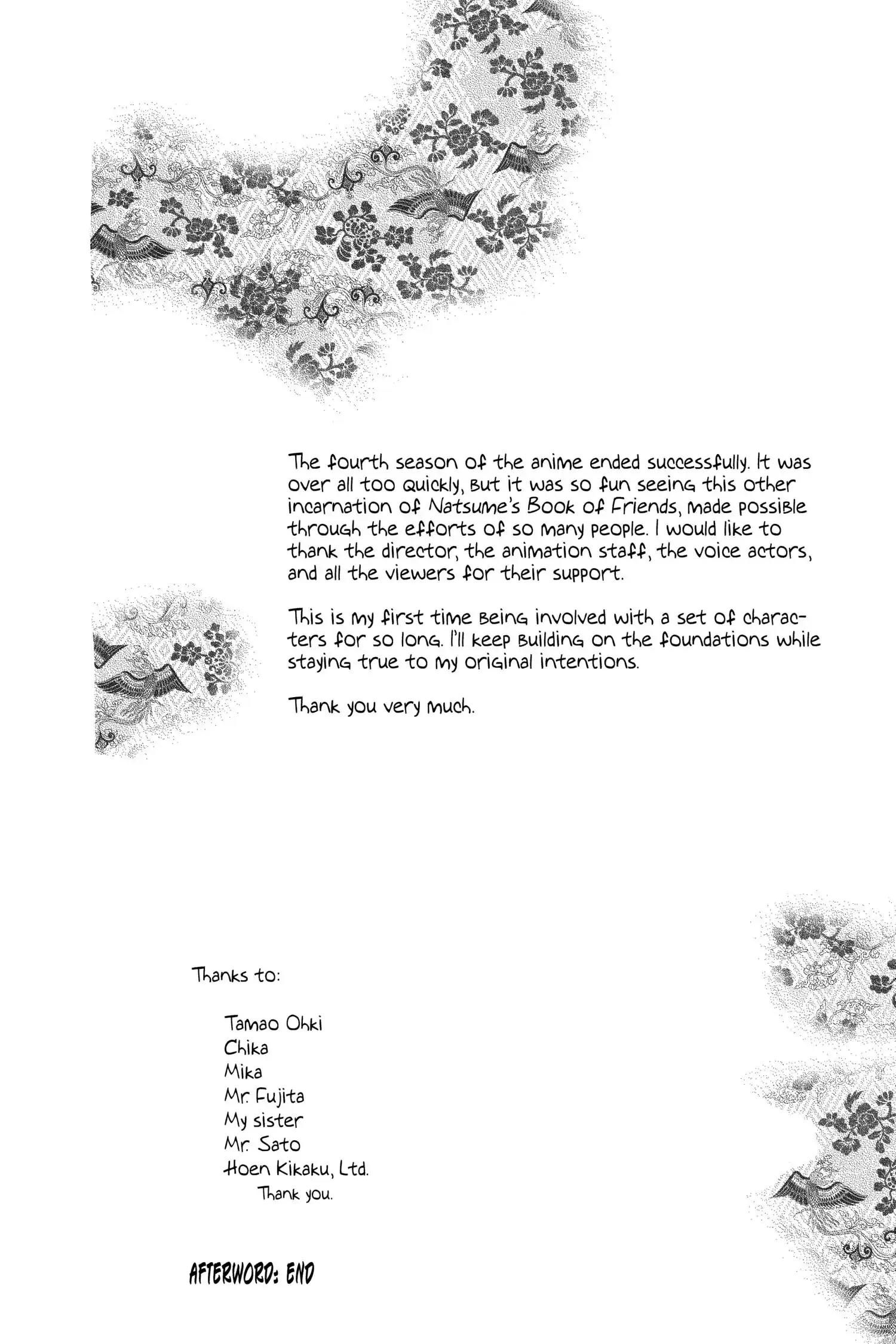 Read Natsume Yuujinchou Manga Online