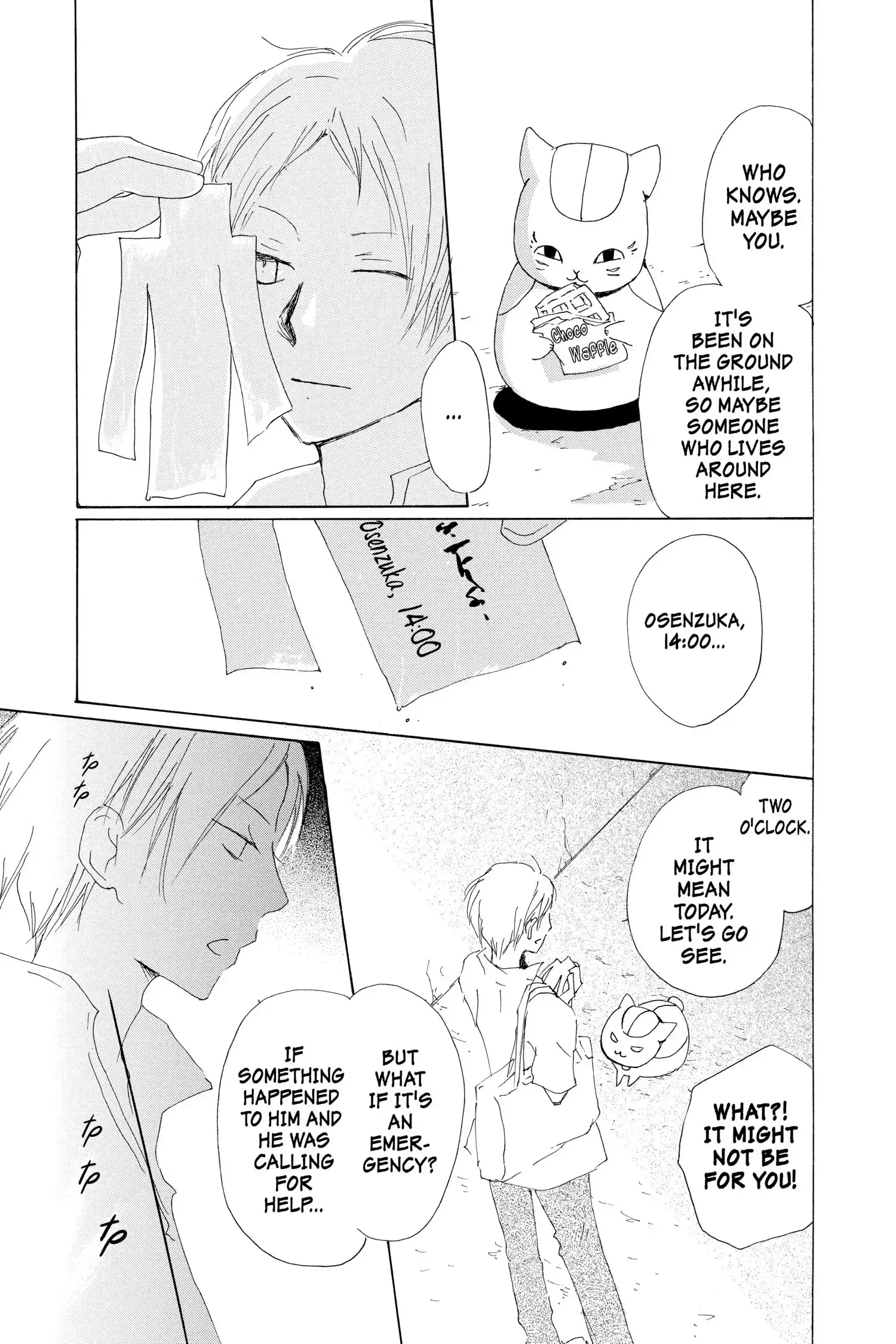 Read Natsume Yuujinchou Manga Online
