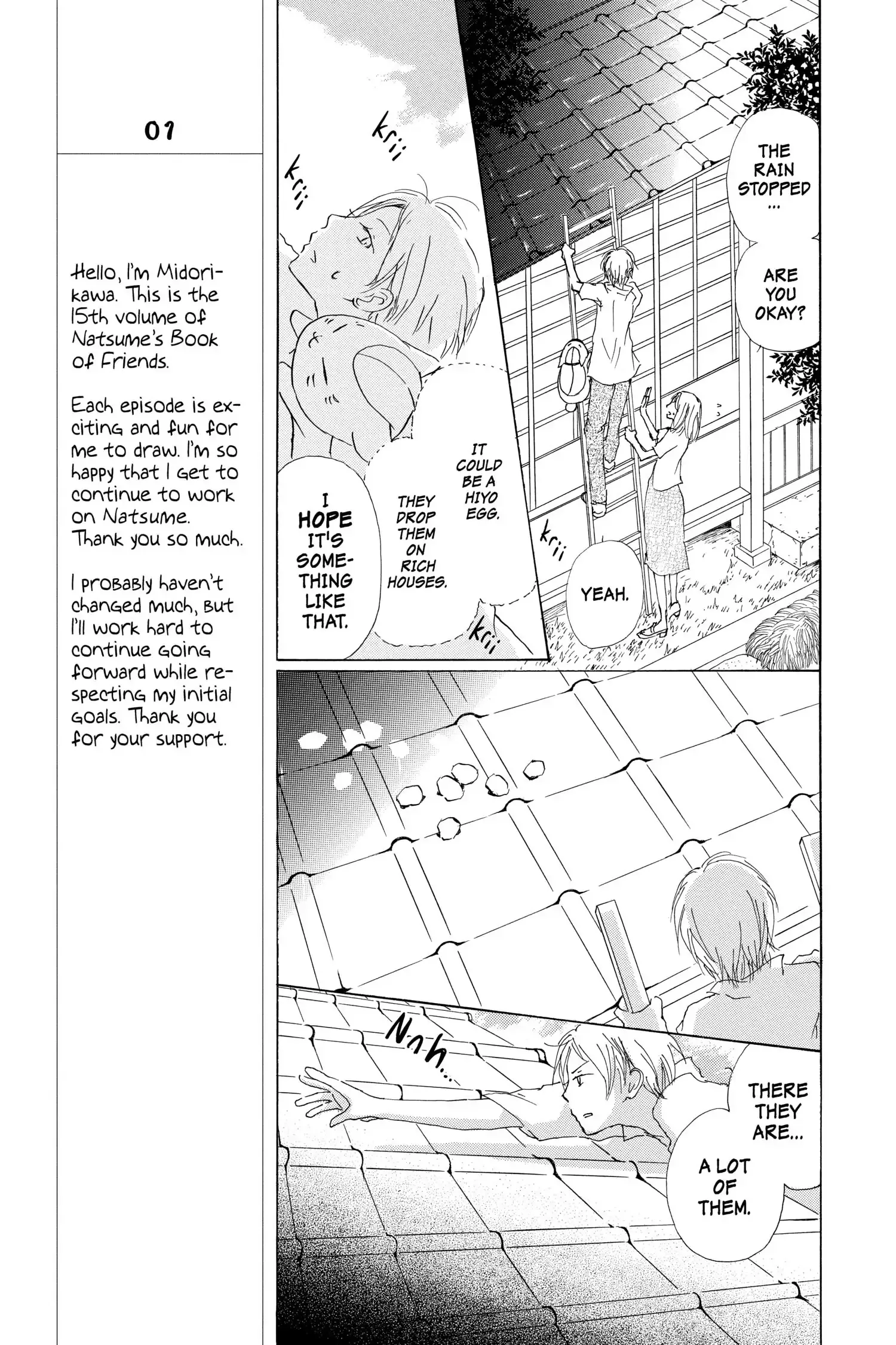 Read Natsume Yuujinchou Manga Online