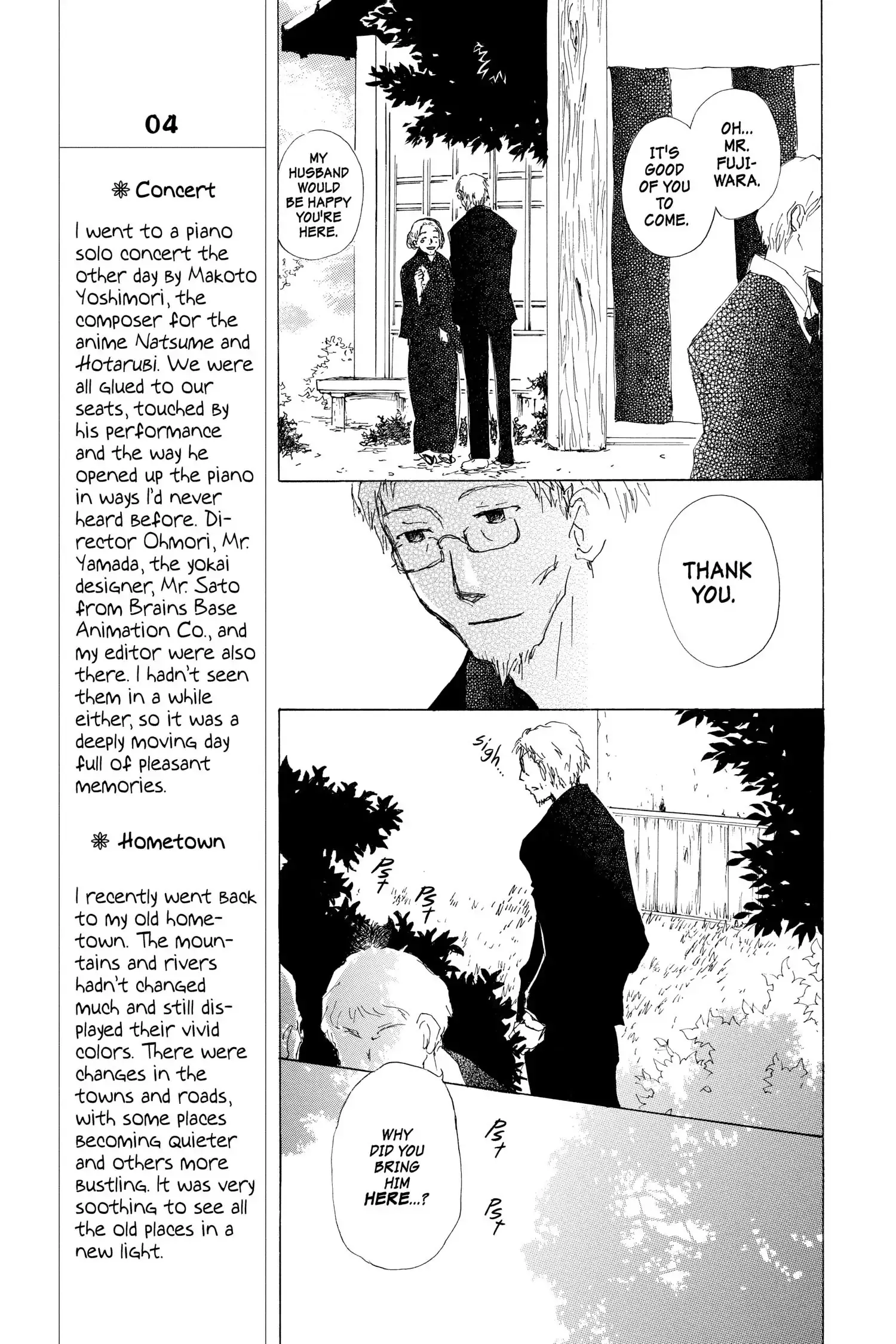 Read Natsume Yuujinchou Manga Online