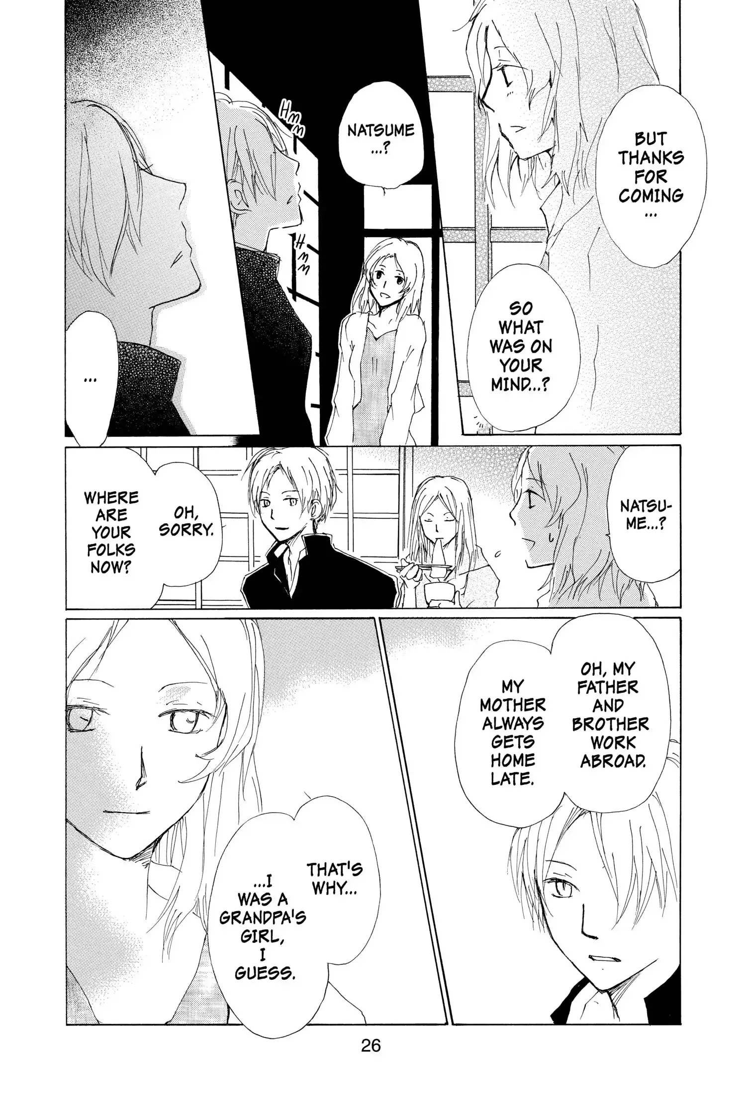Read Natsume Yuujinchou Manga Online