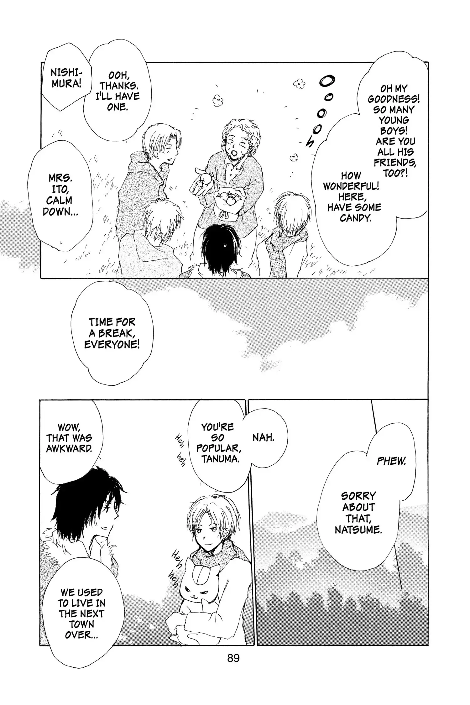 Read Natsume Yuujinchou Manga Online