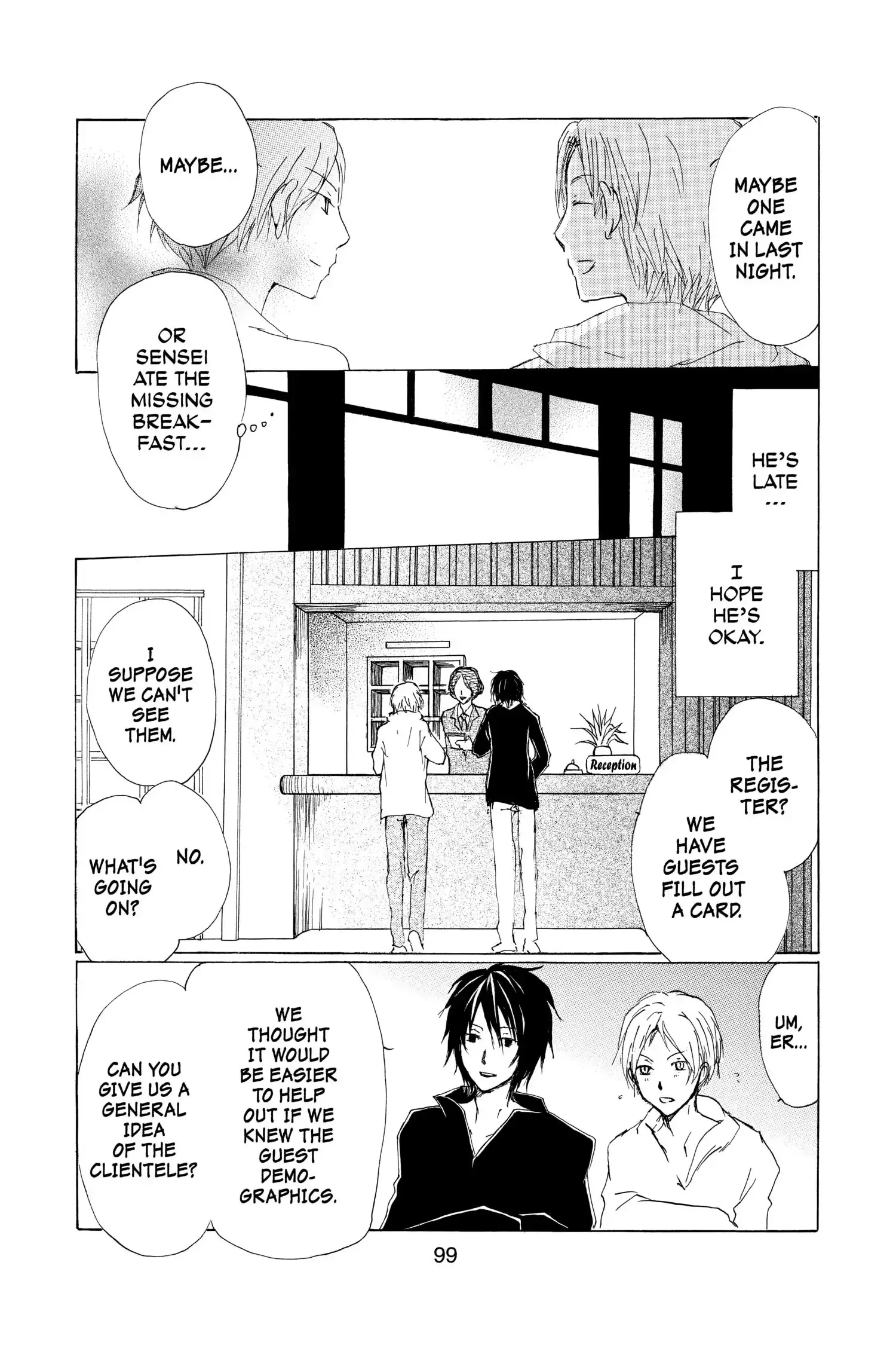 Read Natsume Yuujinchou Manga Online
