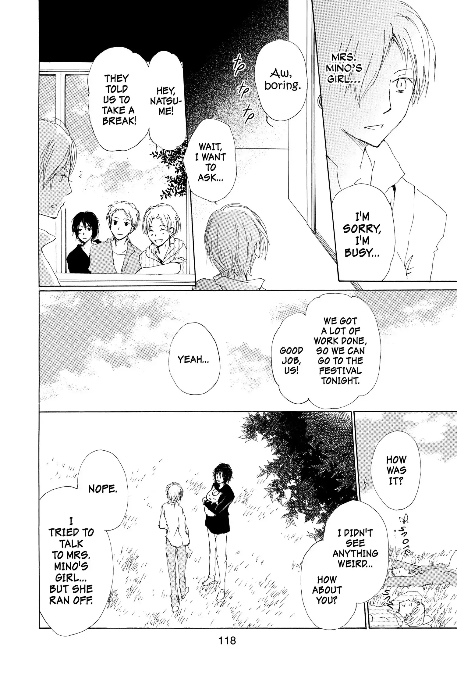 Read Natsume Yuujinchou Manga Online