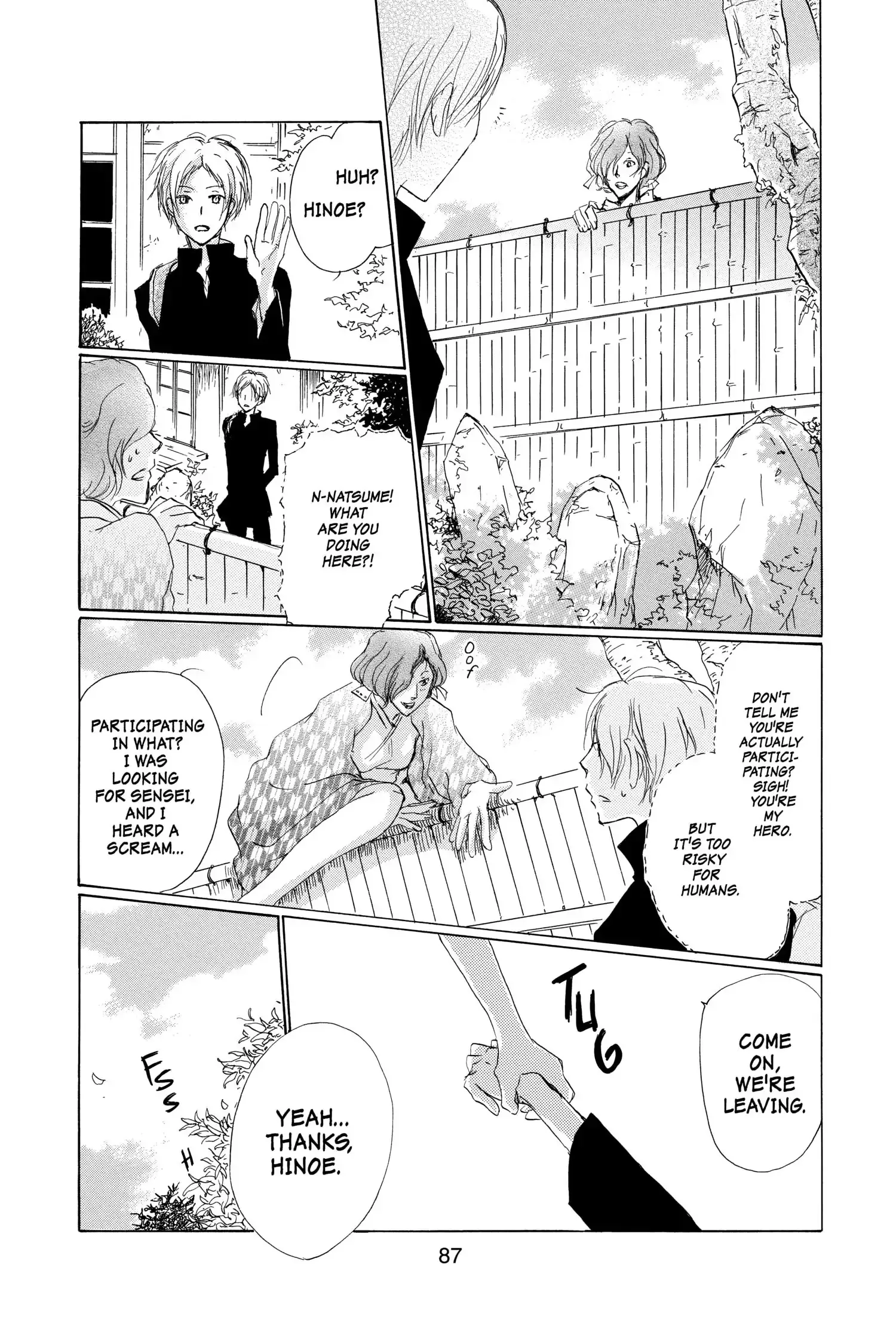 Read Natsume Yuujinchou Manga Online