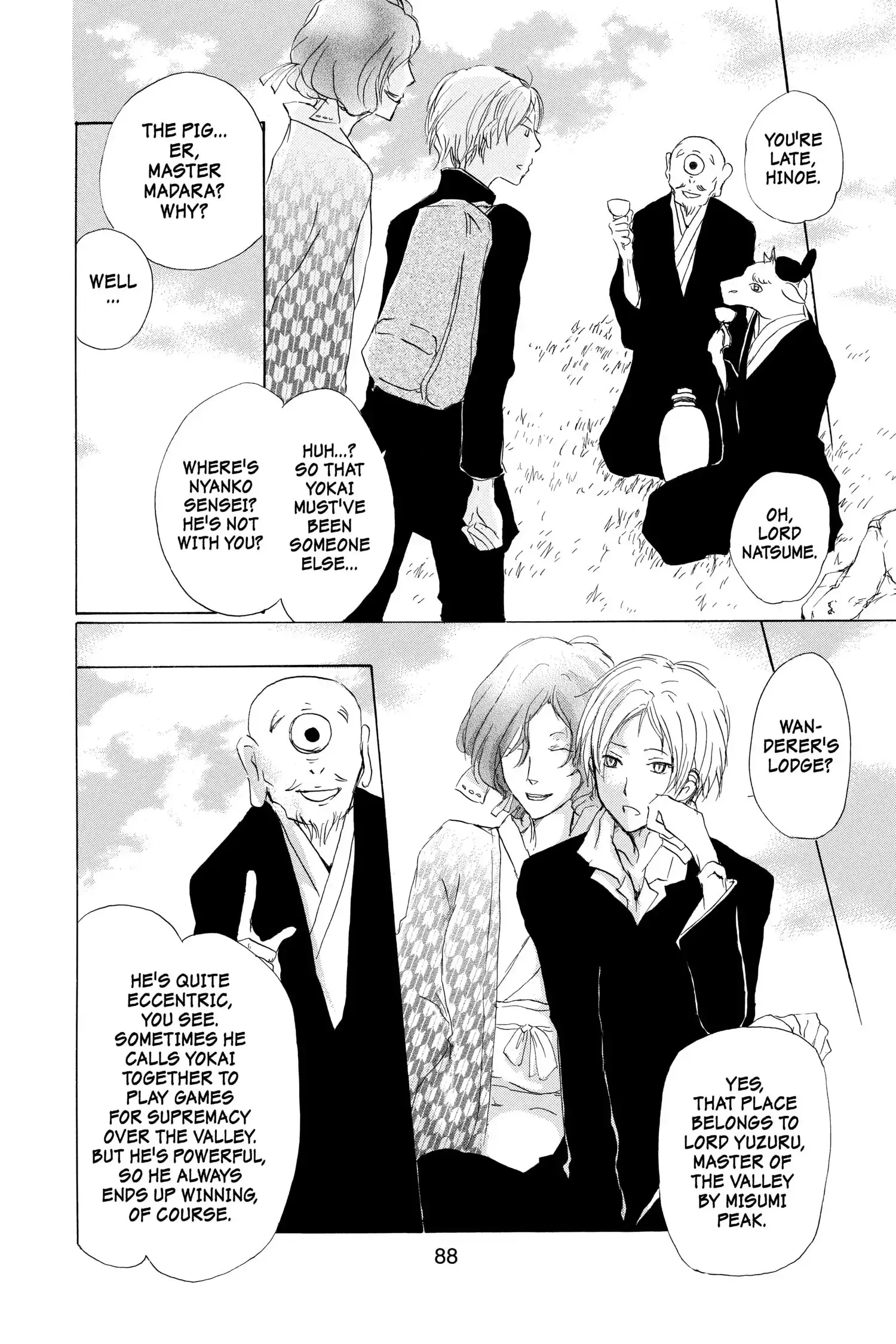 Read Natsume Yuujinchou Manga Online