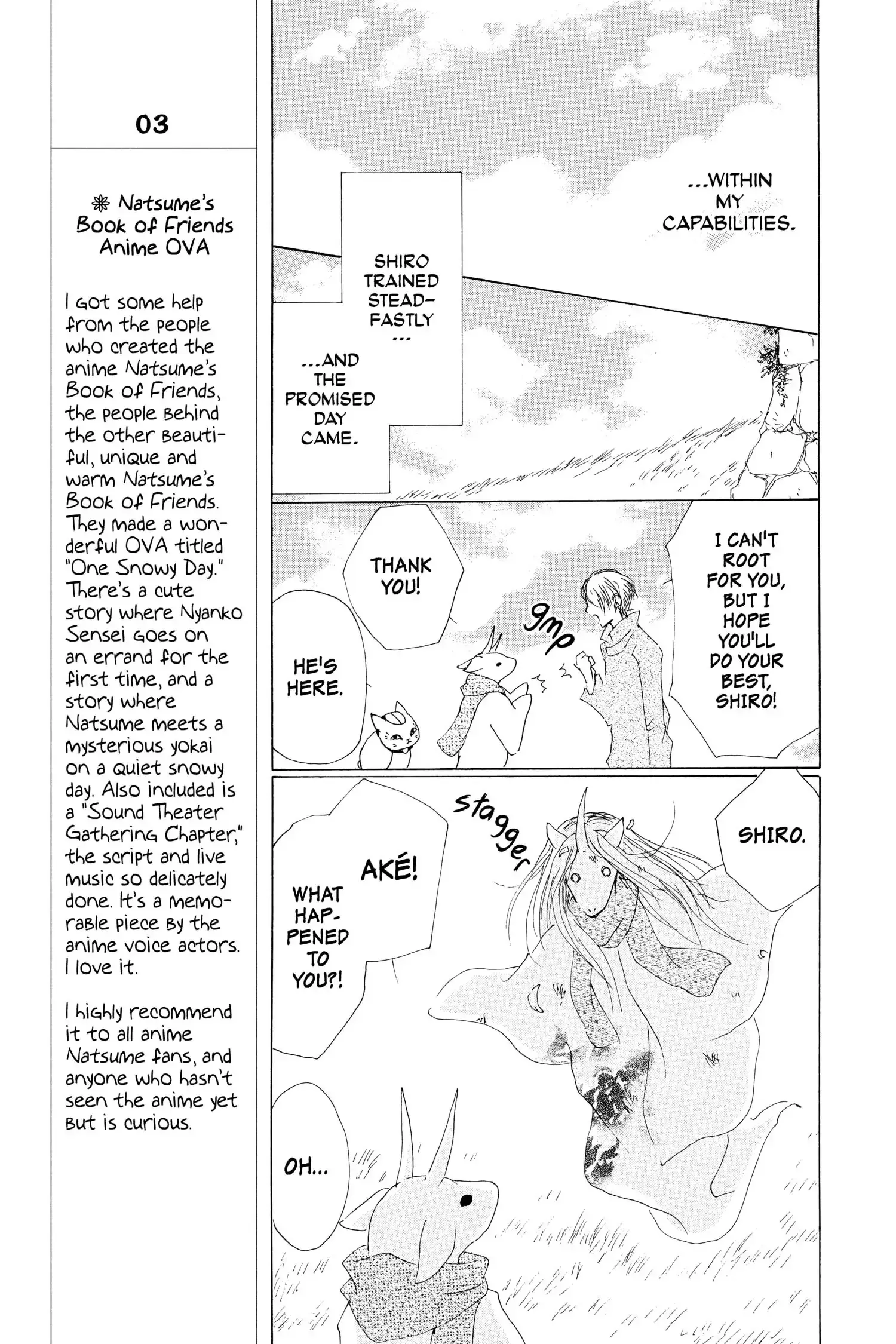 Read Natsume Yuujinchou Manga Online