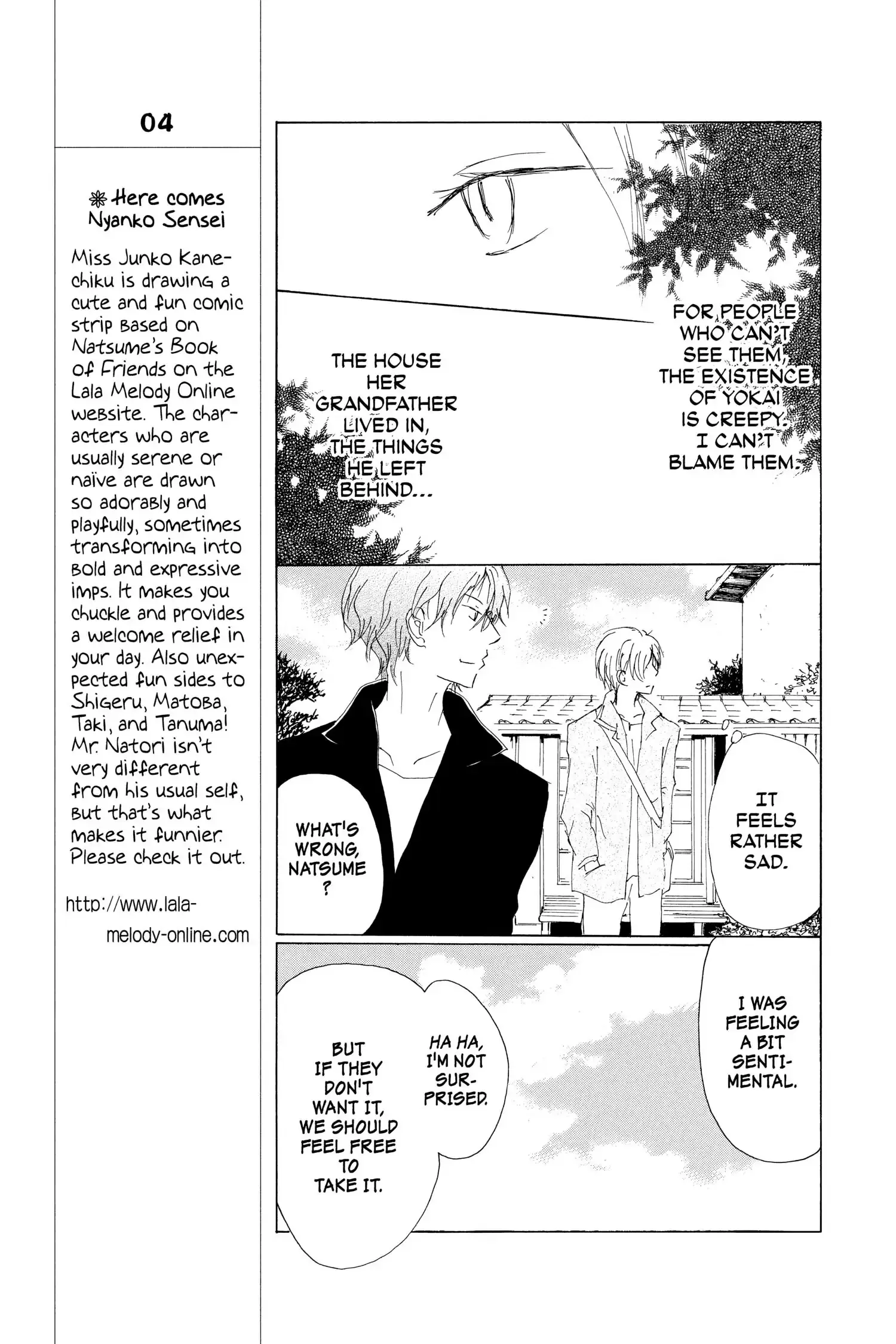 Read Natsume Yuujinchou Manga Online