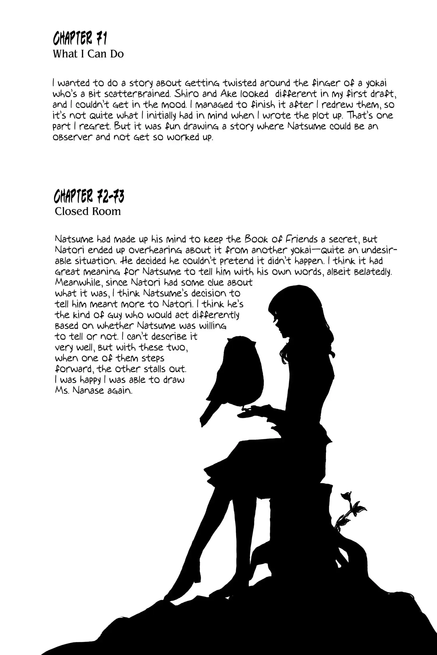 Read Natsume Yuujinchou Manga Online