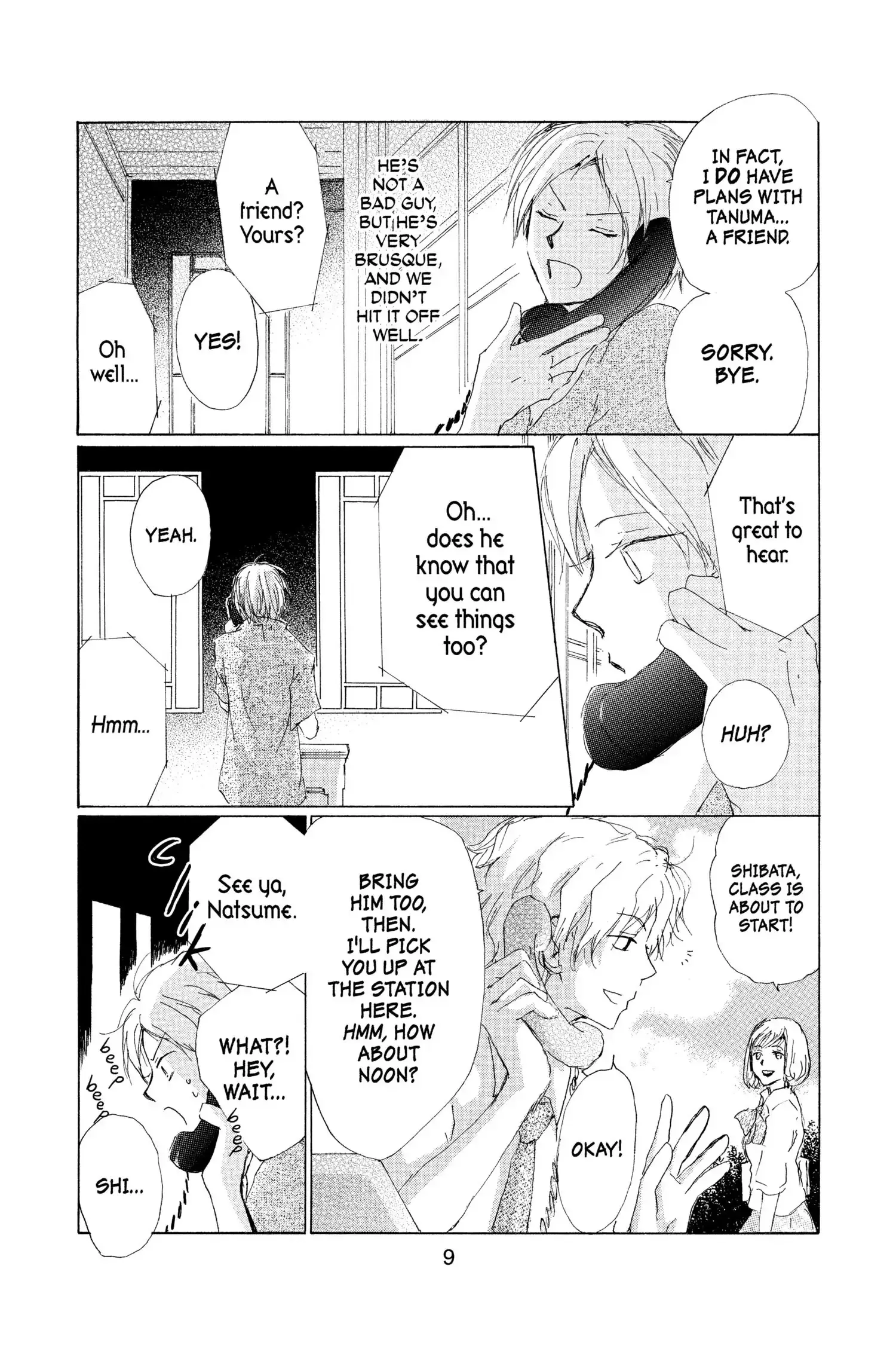 Read Natsume Yuujinchou Manga Online