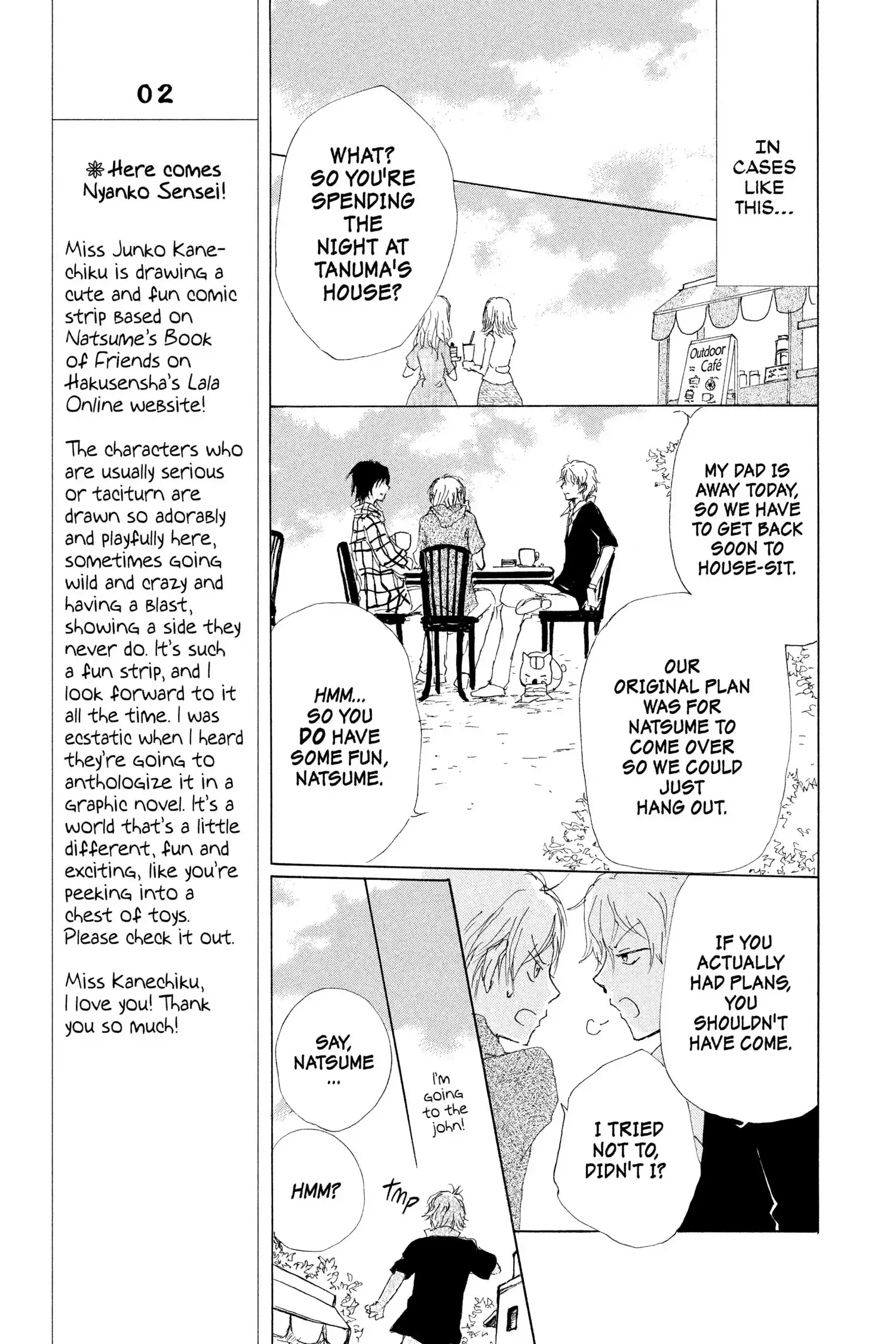 Read Natsume Yuujinchou Manga Online