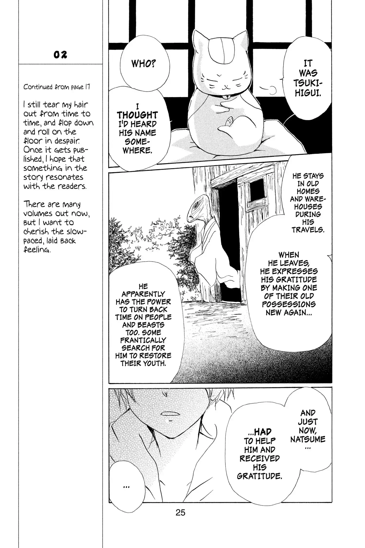Read Natsume Yuujinchou Manga Online