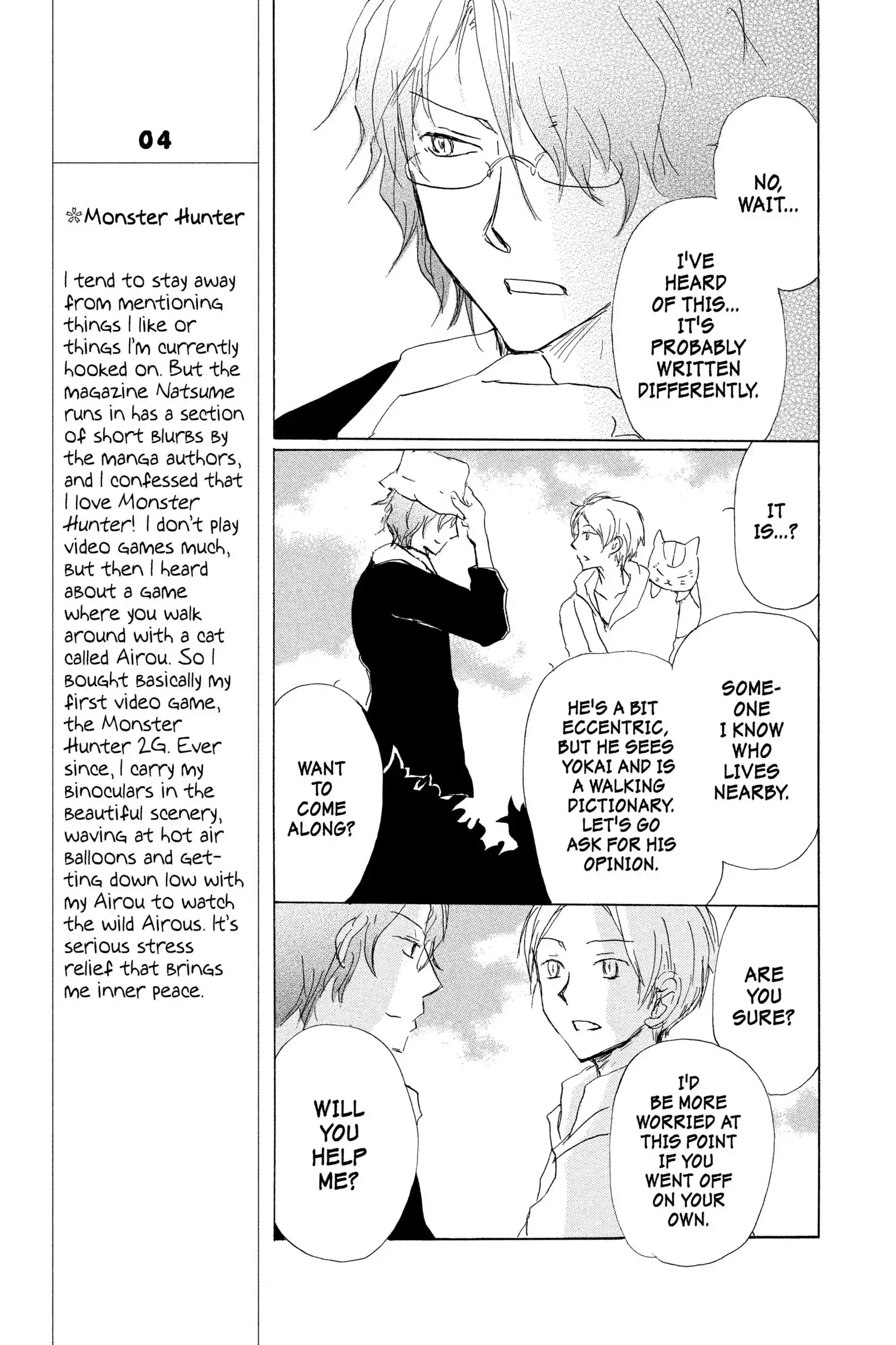 Read Natsume Yuujinchou Manga Online