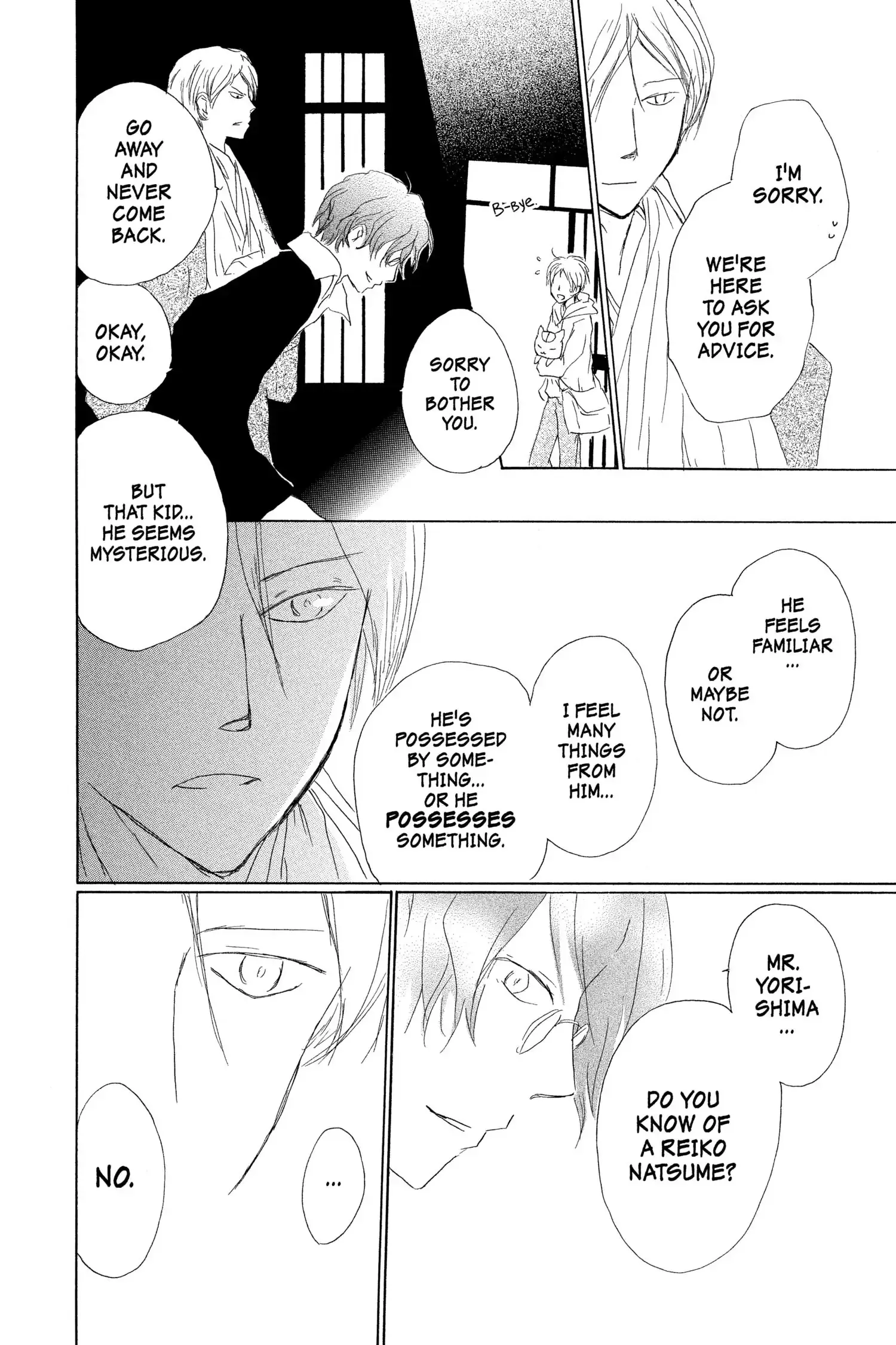 Read Natsume Yuujinchou Manga Online