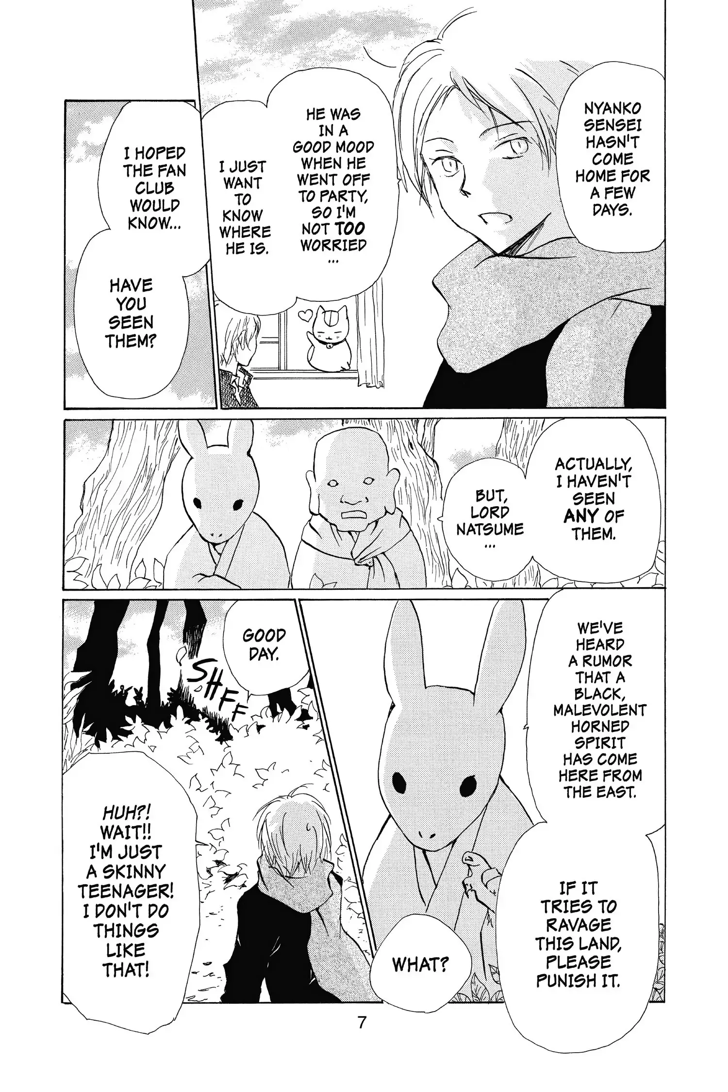 Read Natsume Yuujinchou Manga Online