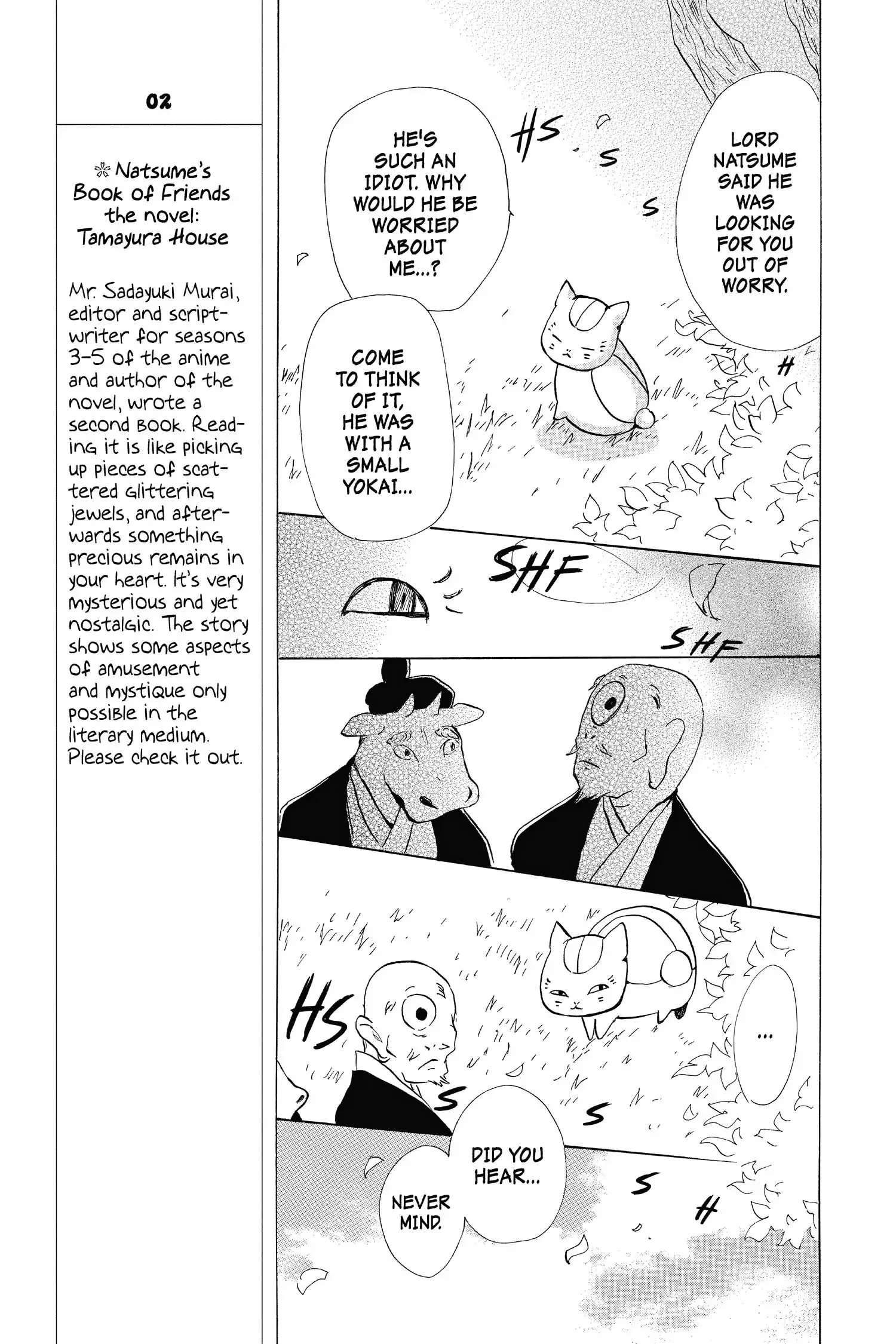 Read Natsume Yuujinchou Manga Online