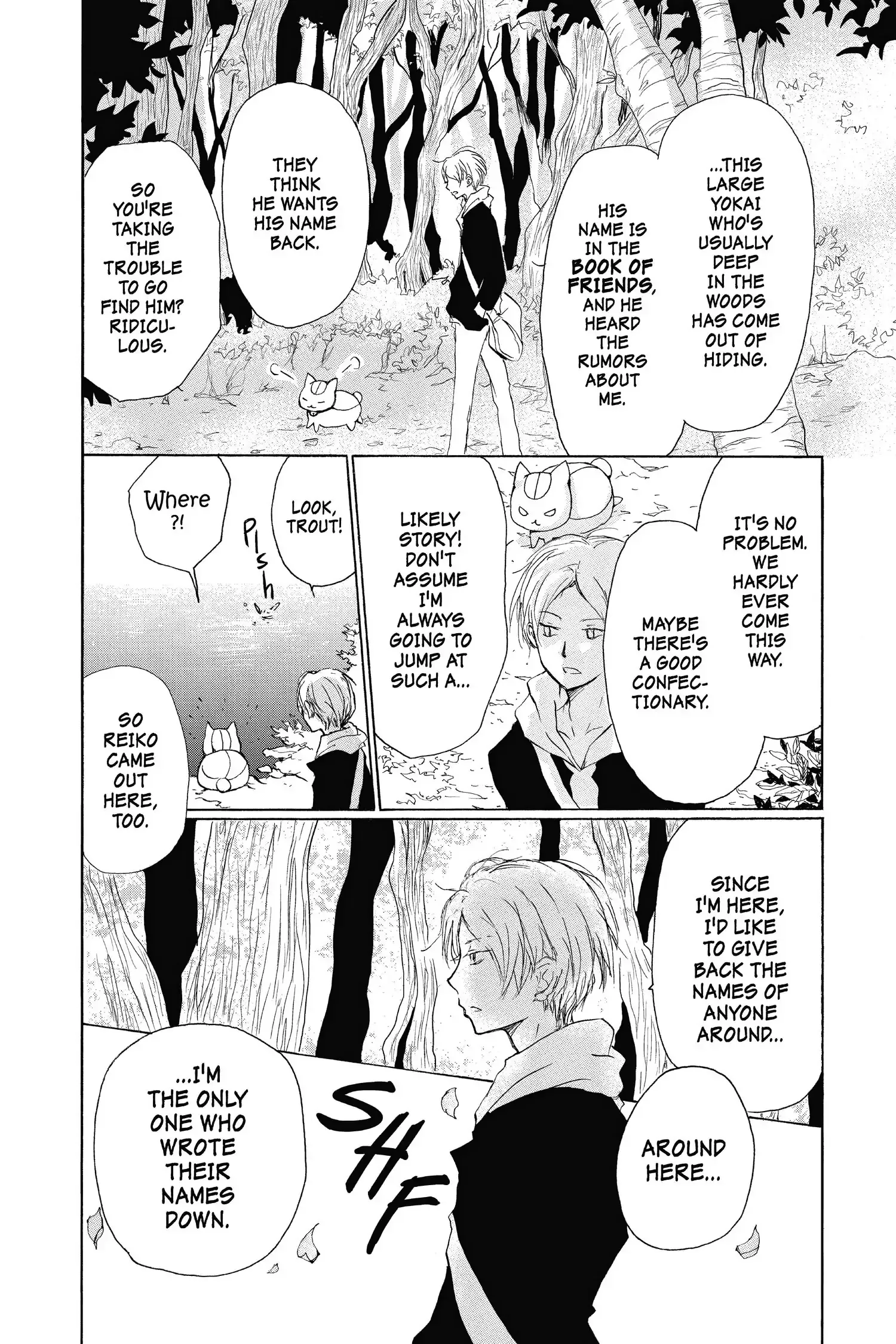 Read Natsume Yuujinchou Manga Online