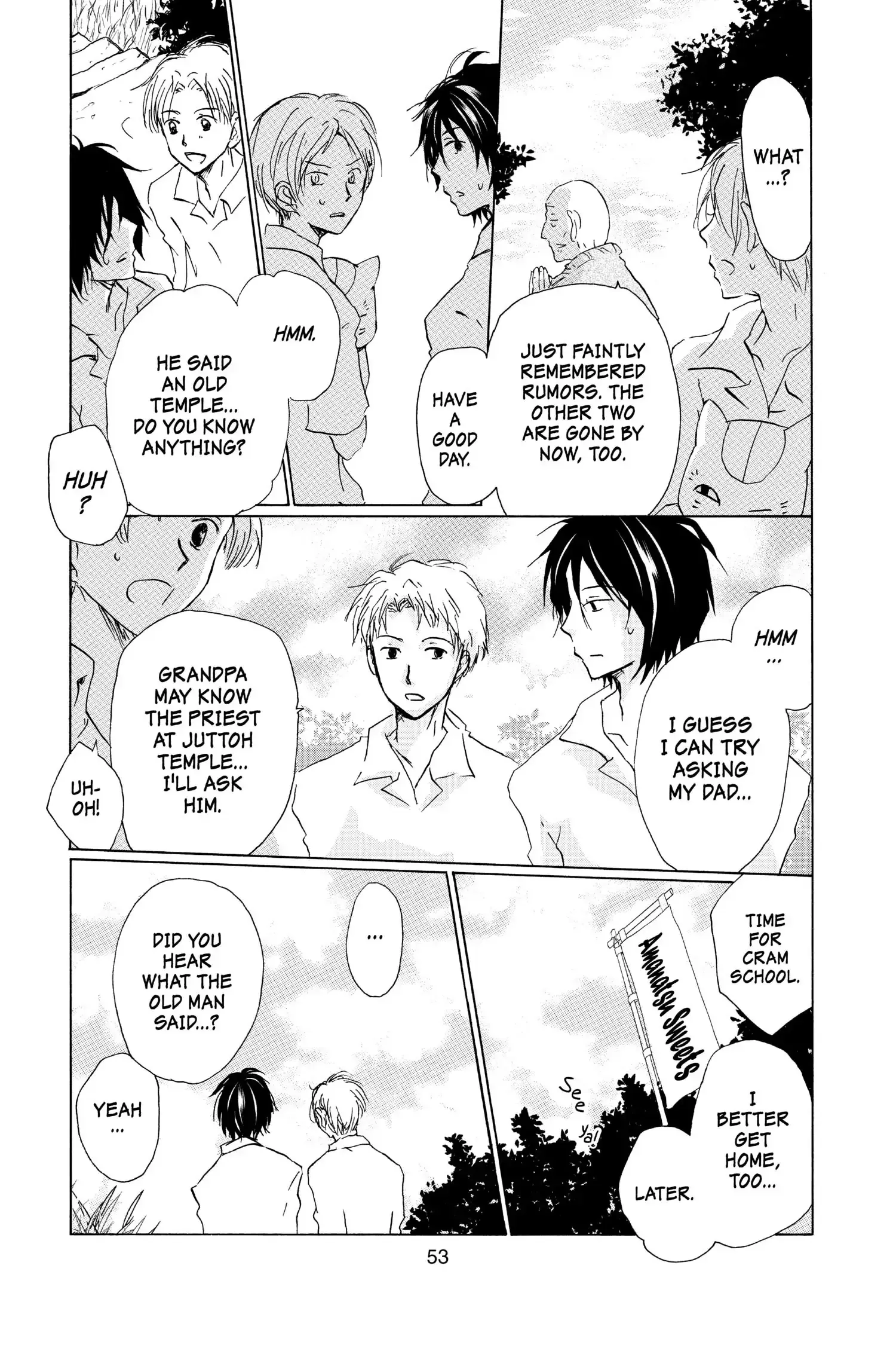 Read Natsume Yuujinchou Manga Online