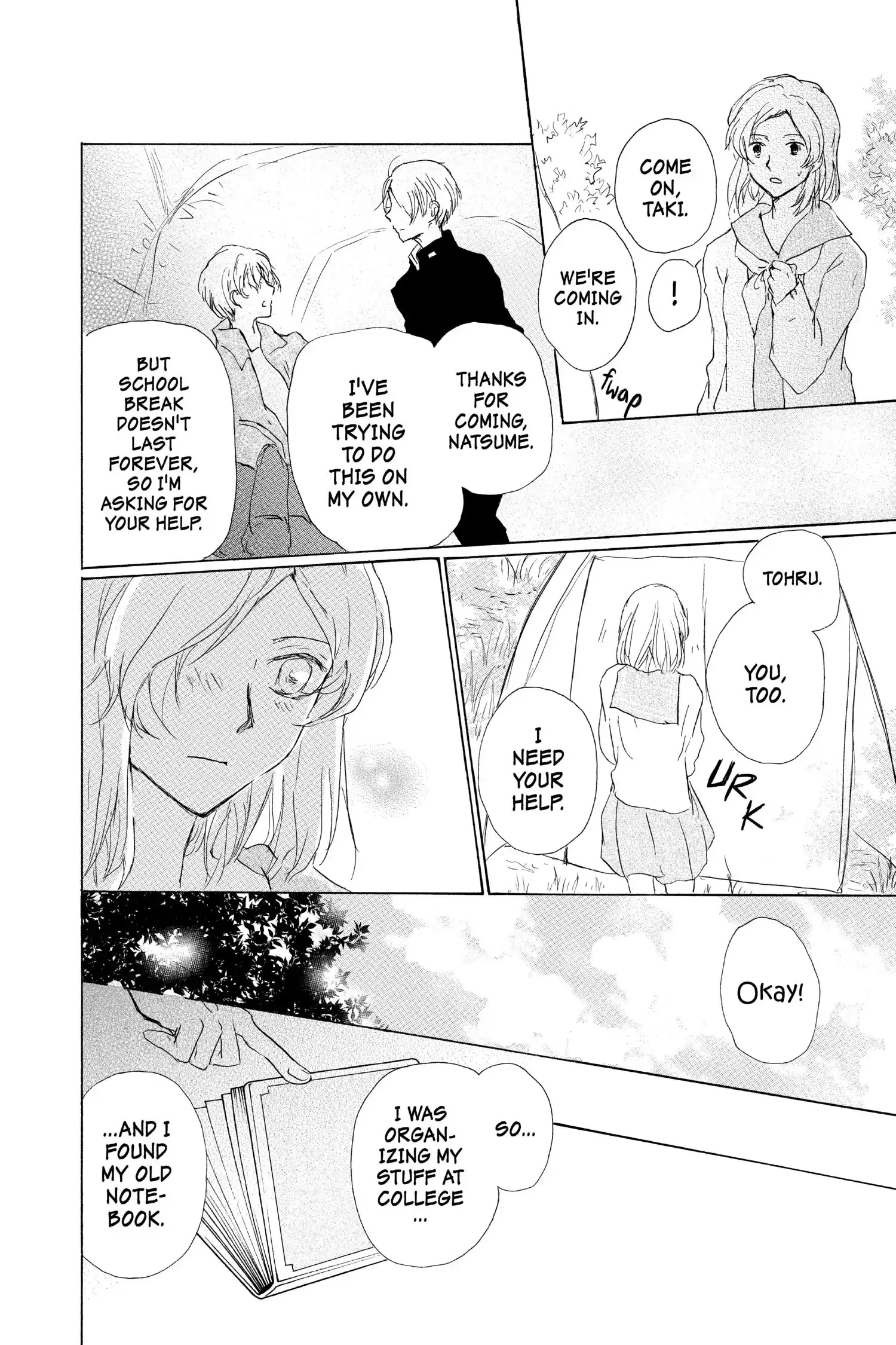 Read Natsume Yuujinchou Manga Online