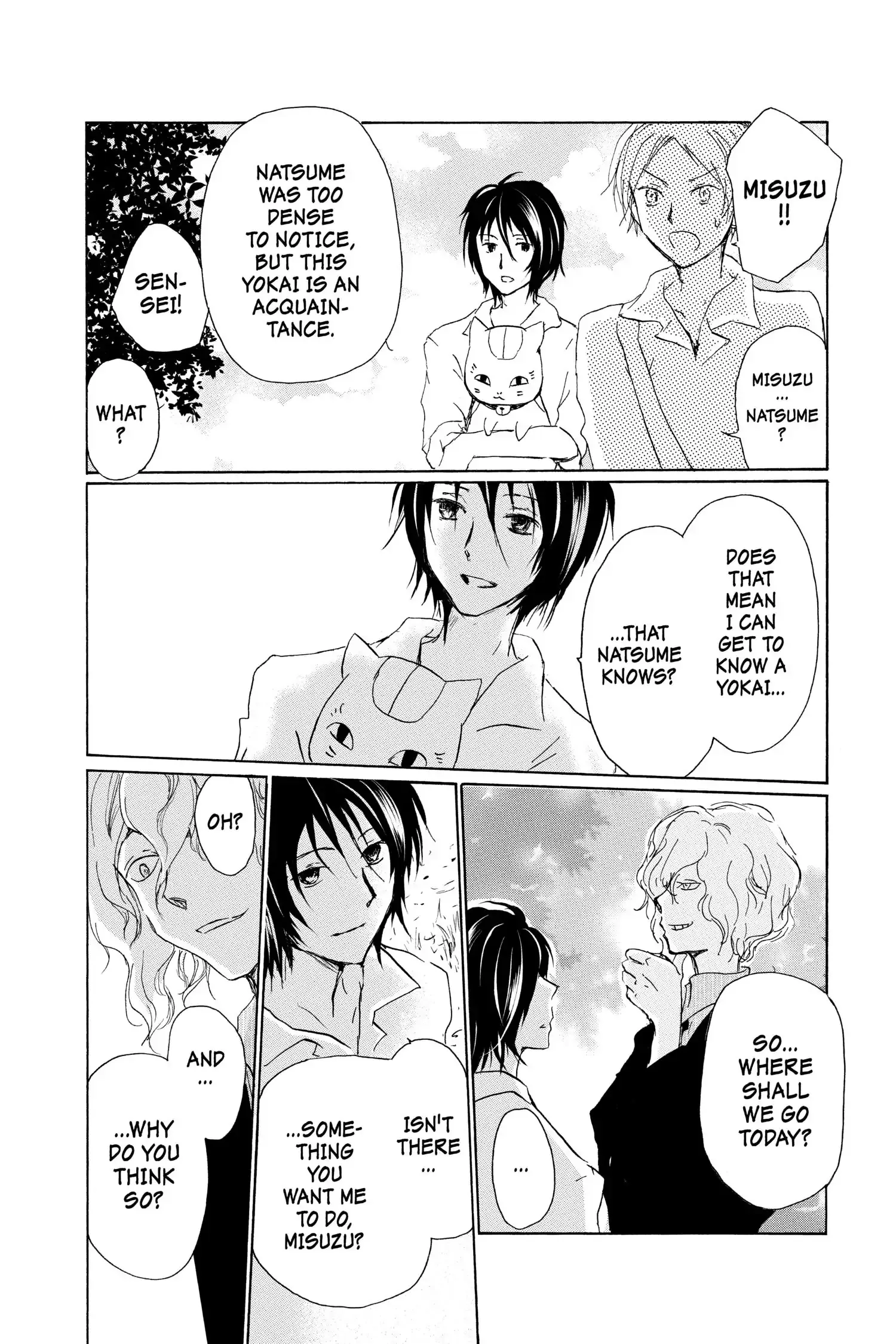 Read Natsume Yuujinchou Manga Online