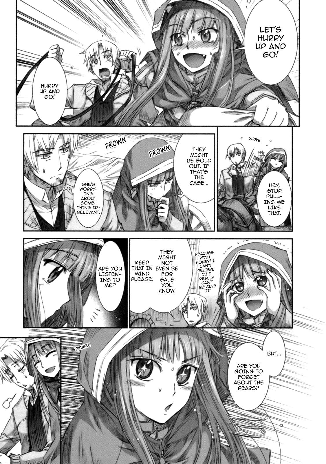 Read Ookami to Koushinryou Manga Online