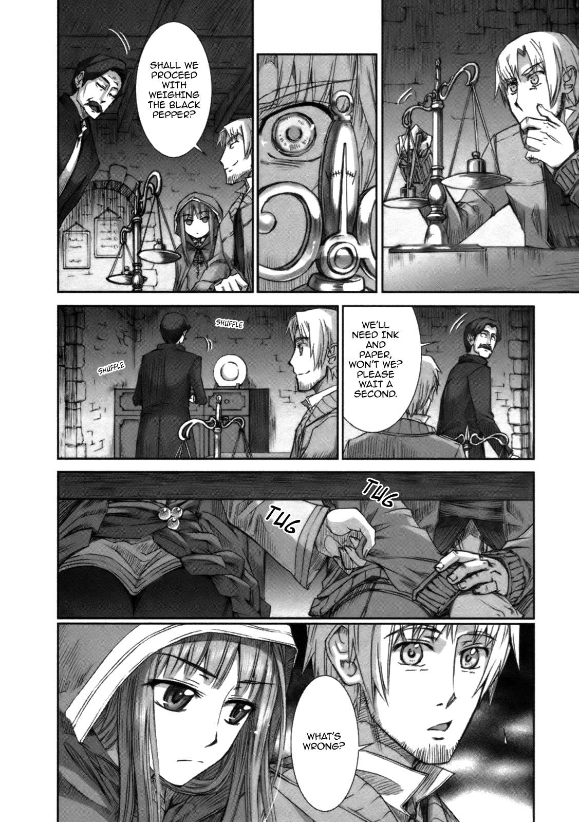 Read Ookami to Koushinryou Manga Online
