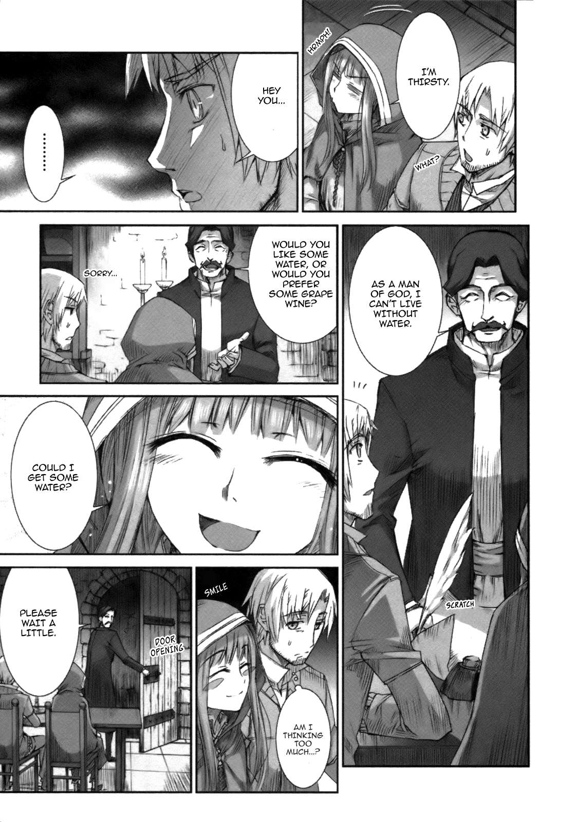 Read Ookami to Koushinryou Manga Online