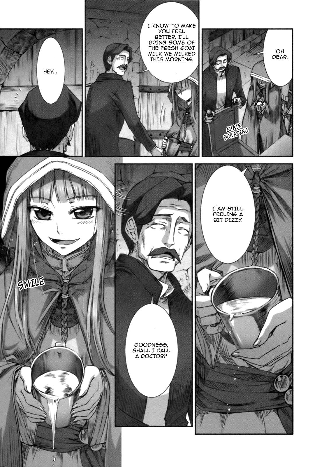 Read Ookami to Koushinryou Manga Online