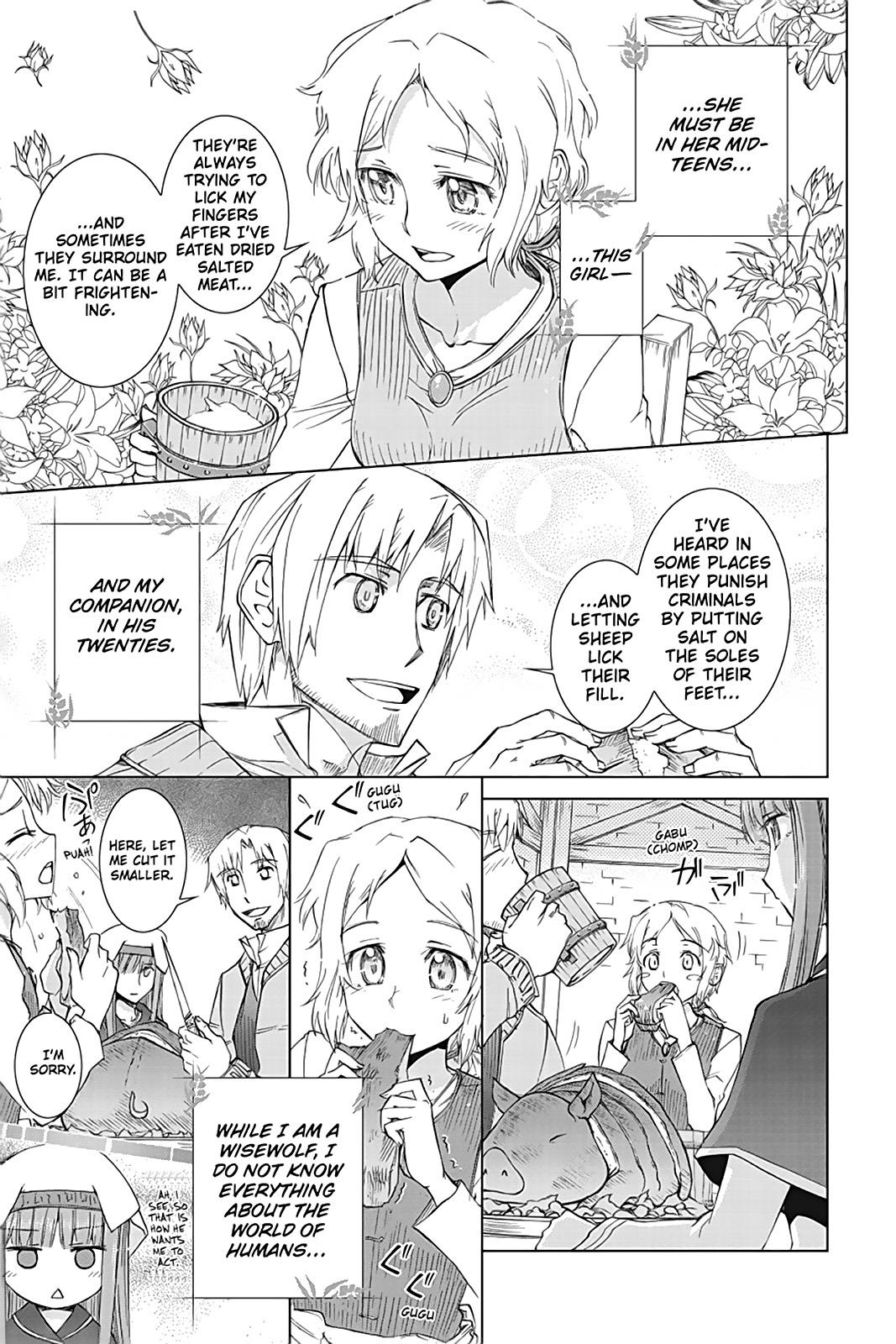 Read Ookami to Koushinryou Manga Online