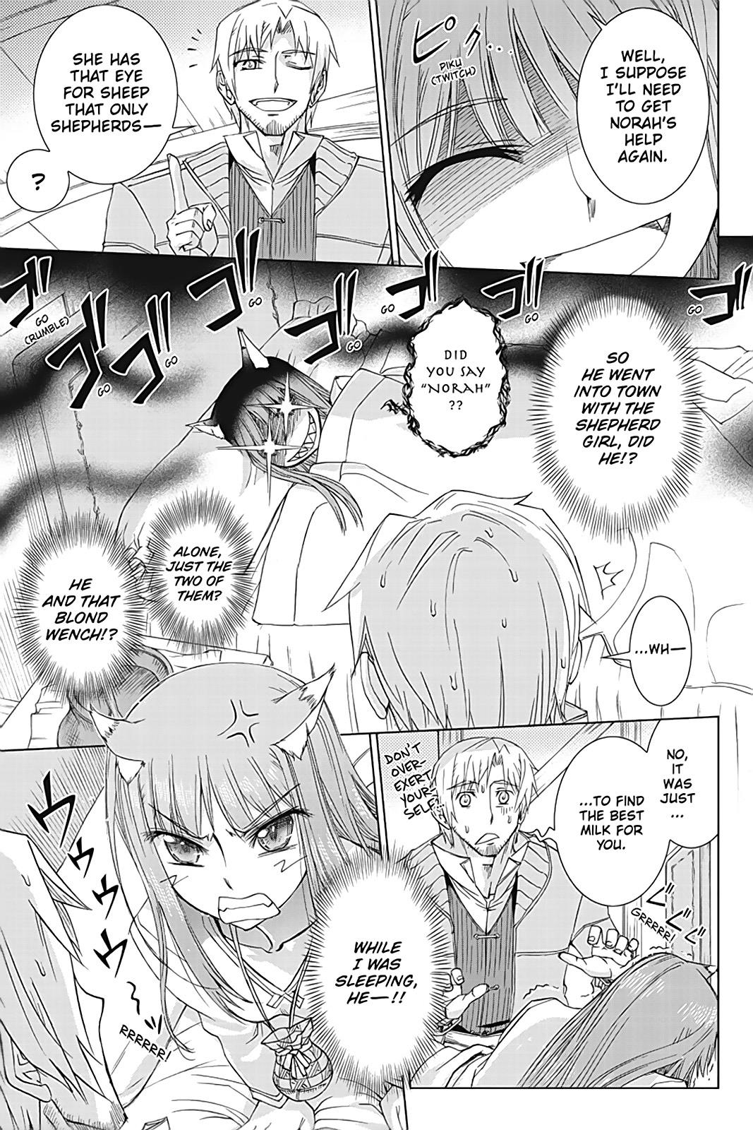 Read Ookami to Koushinryou Manga Online