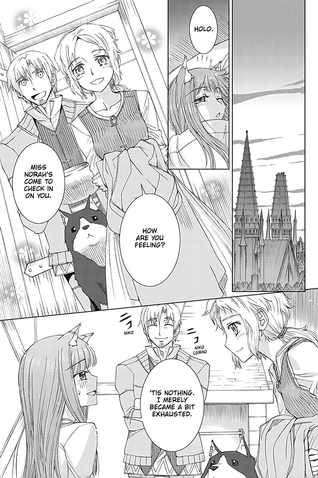 Read Ookami to Koushinryou Manga Online