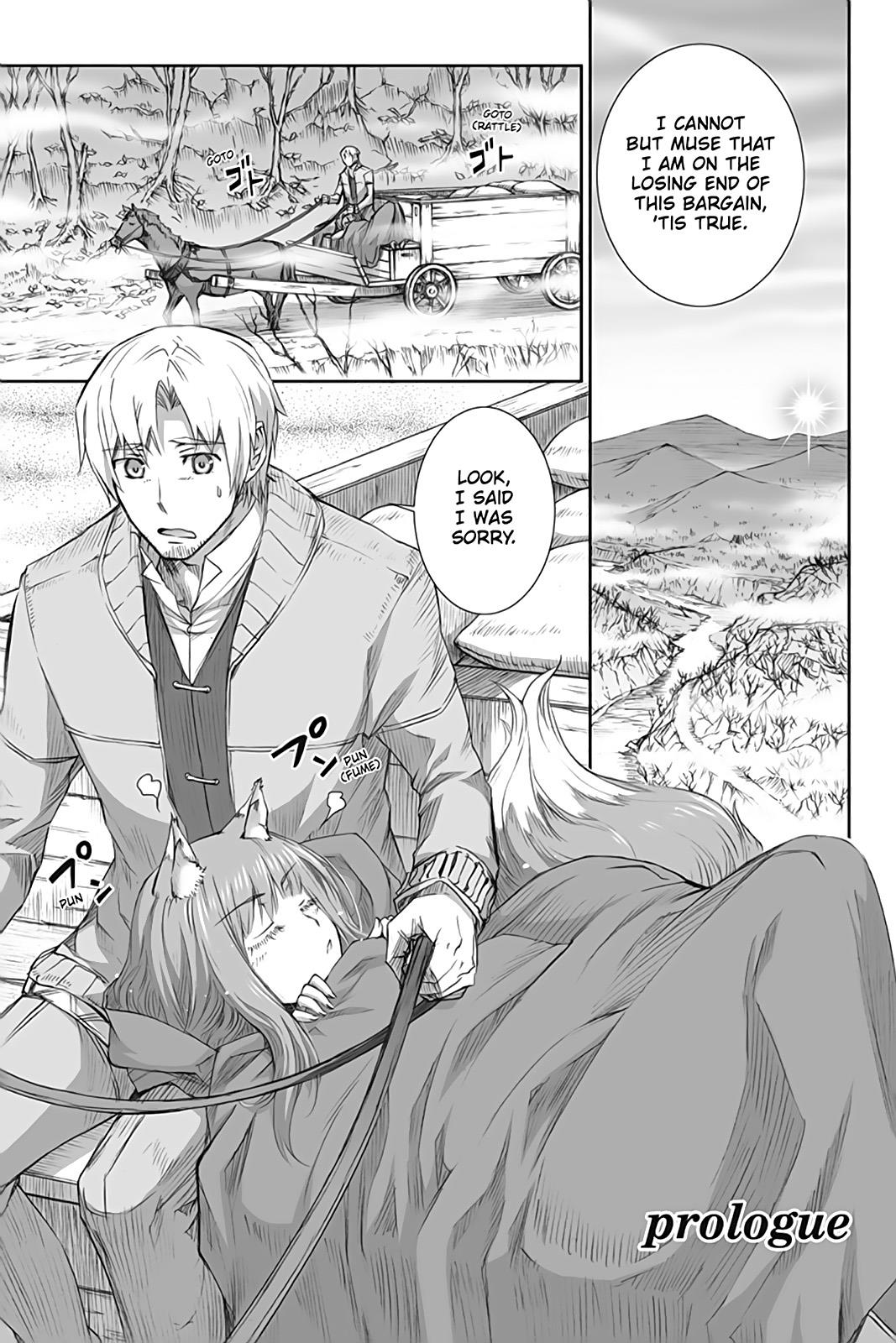 Read Ookami to Koushinryou Manga Online