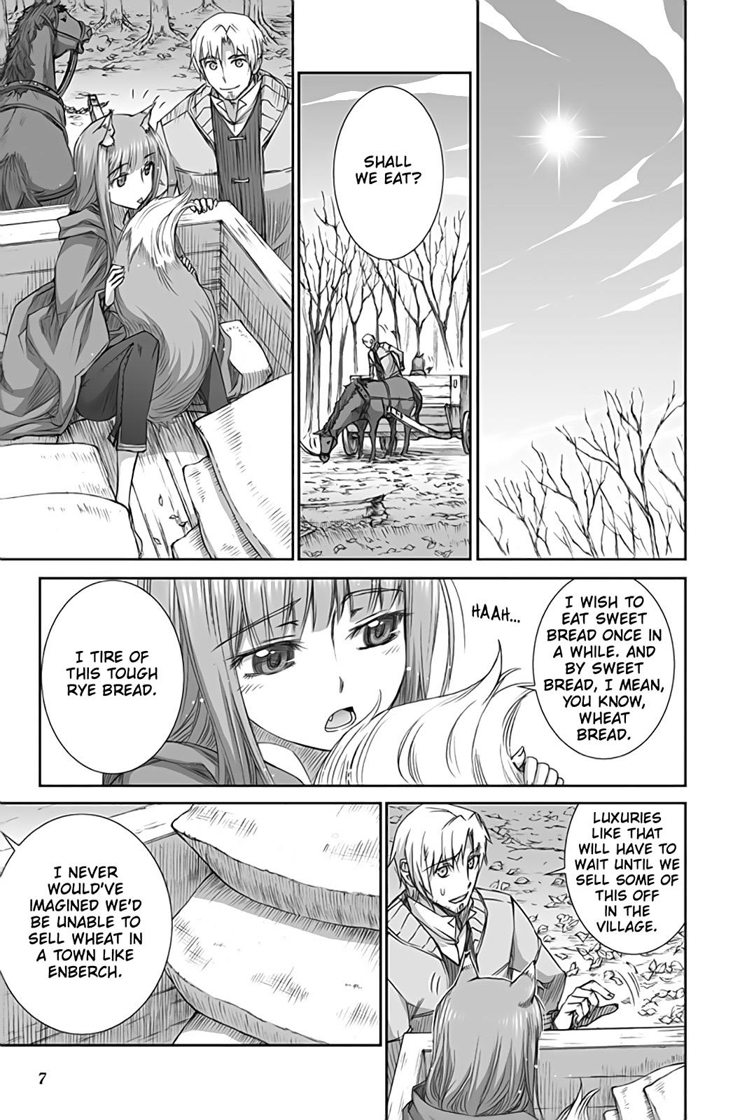 Read Ookami to Koushinryou Manga Online