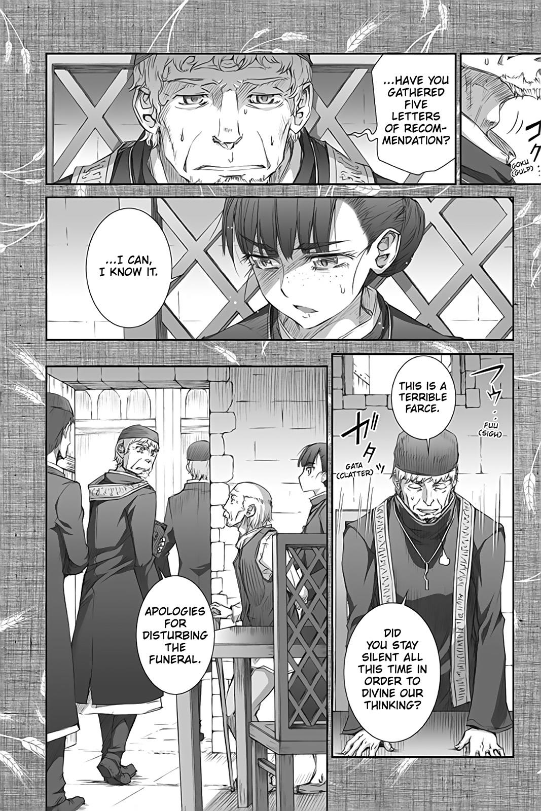 Read Ookami to Koushinryou Manga Online