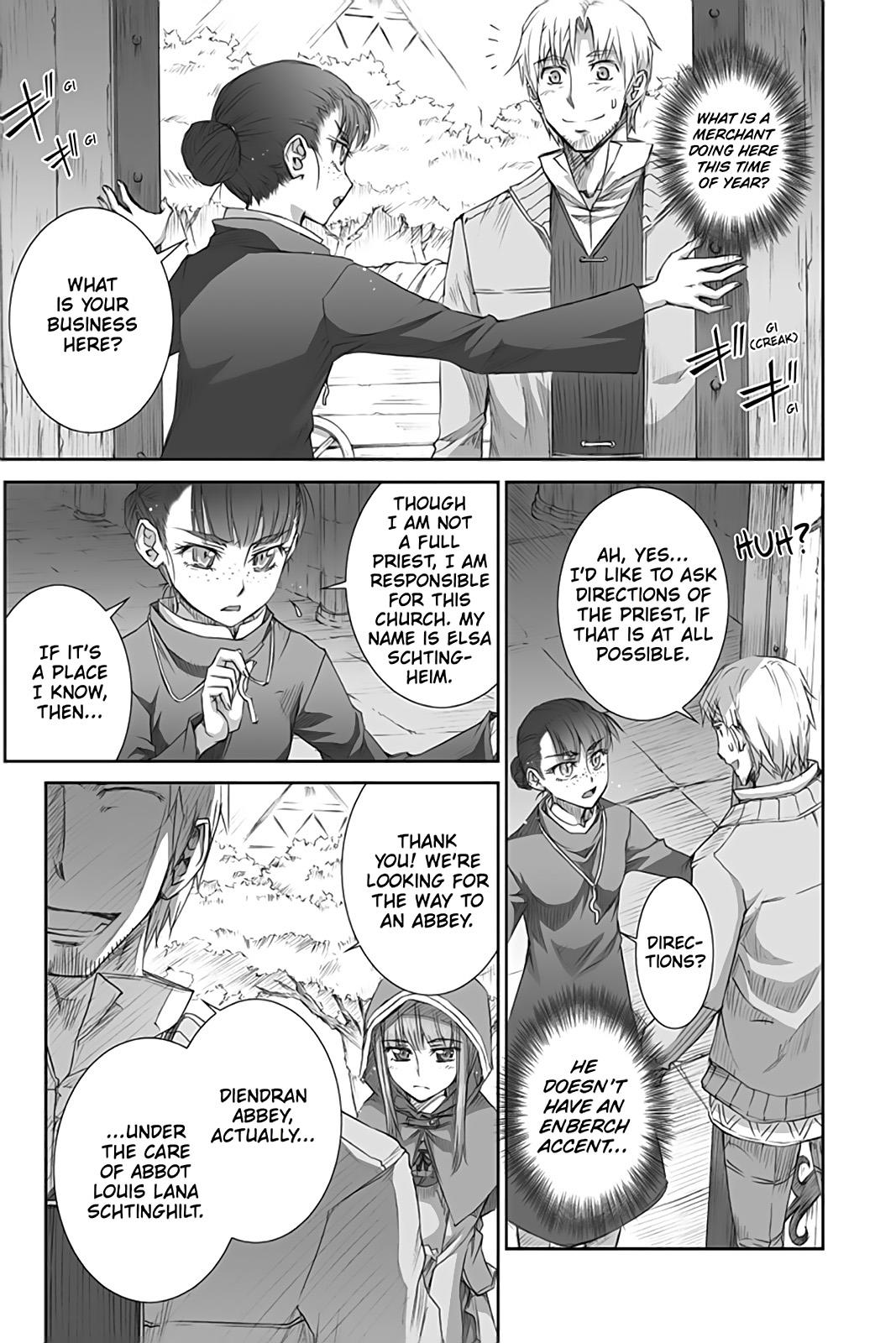 Read Ookami to Koushinryou Manga Online