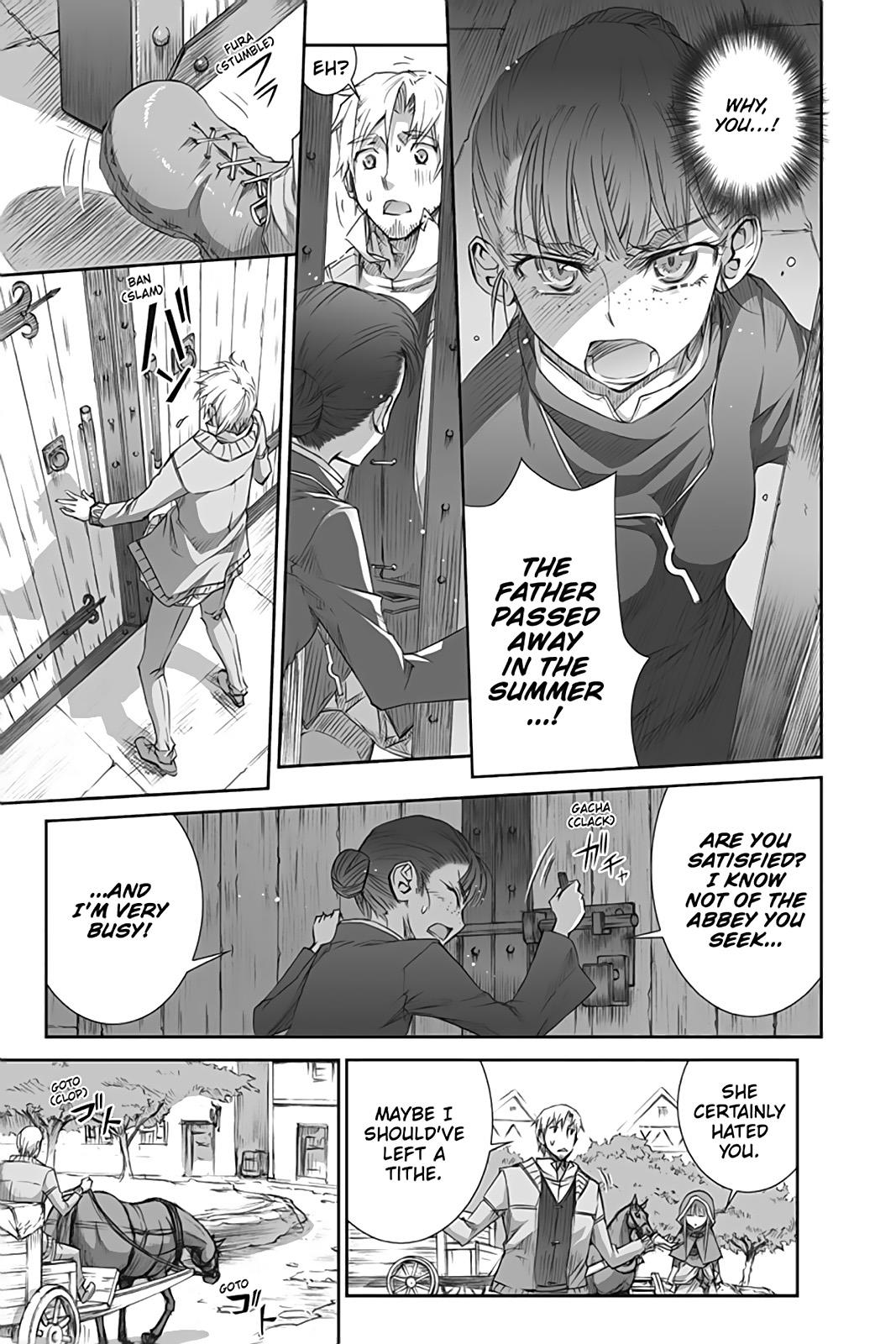 Read Ookami to Koushinryou Manga Online