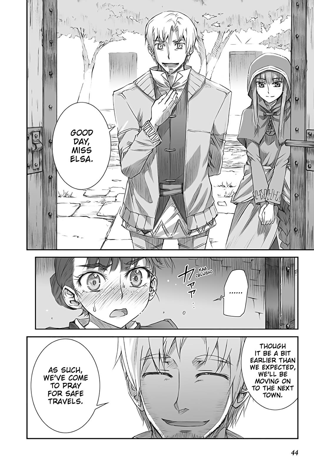 Read Ookami to Koushinryou Manga Online