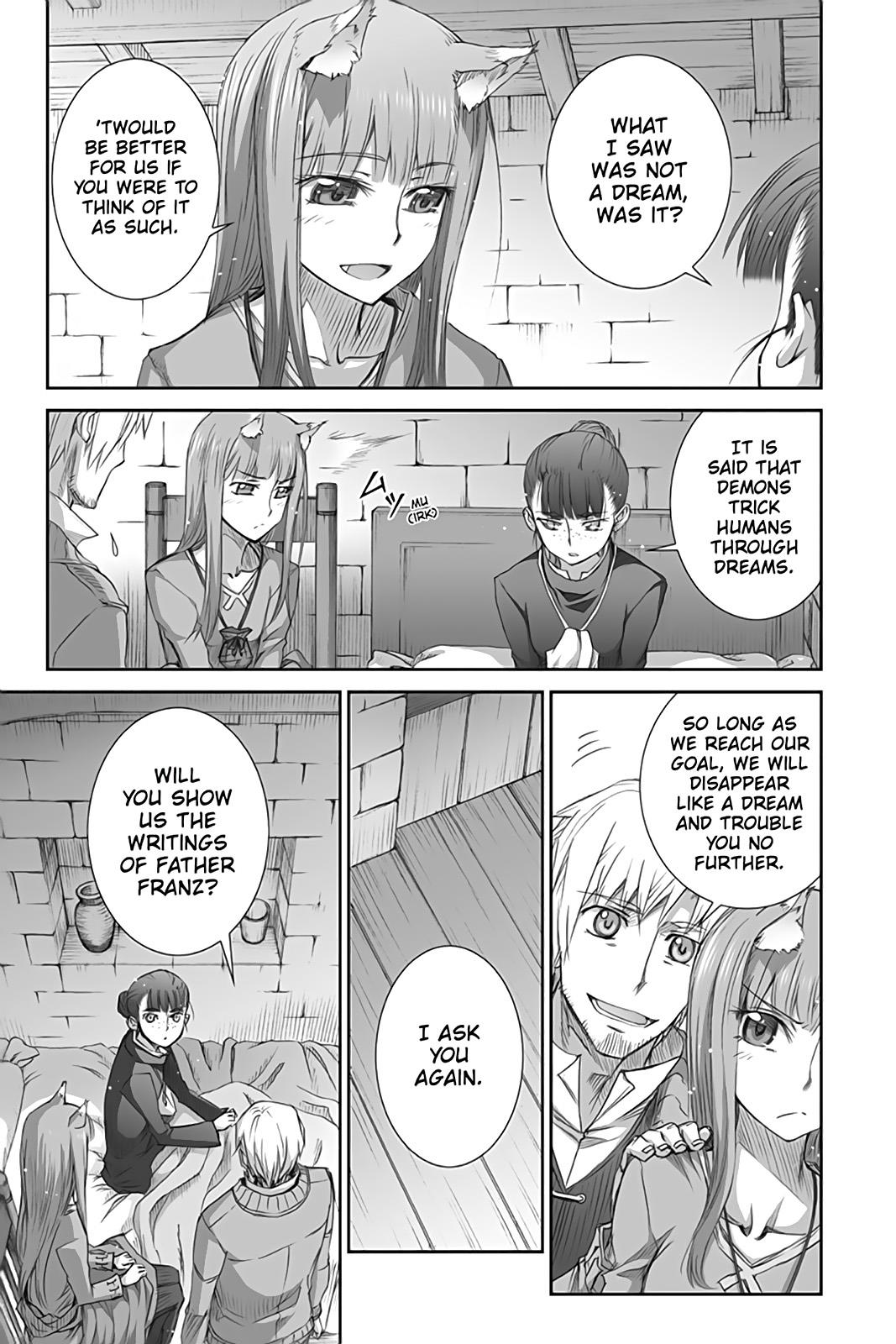 Read Ookami to Koushinryou Manga Online