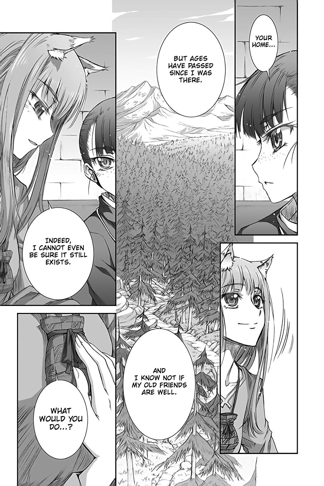 Read Ookami to Koushinryou Manga Online