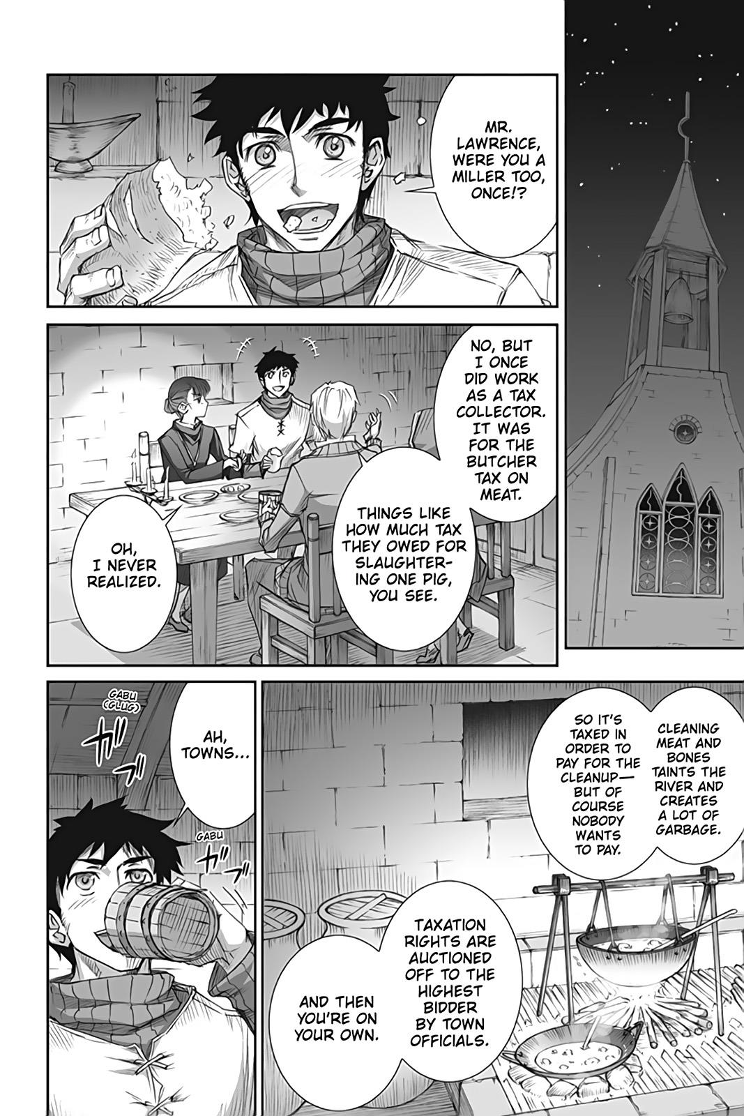 Read Ookami to Koushinryou Manga Online