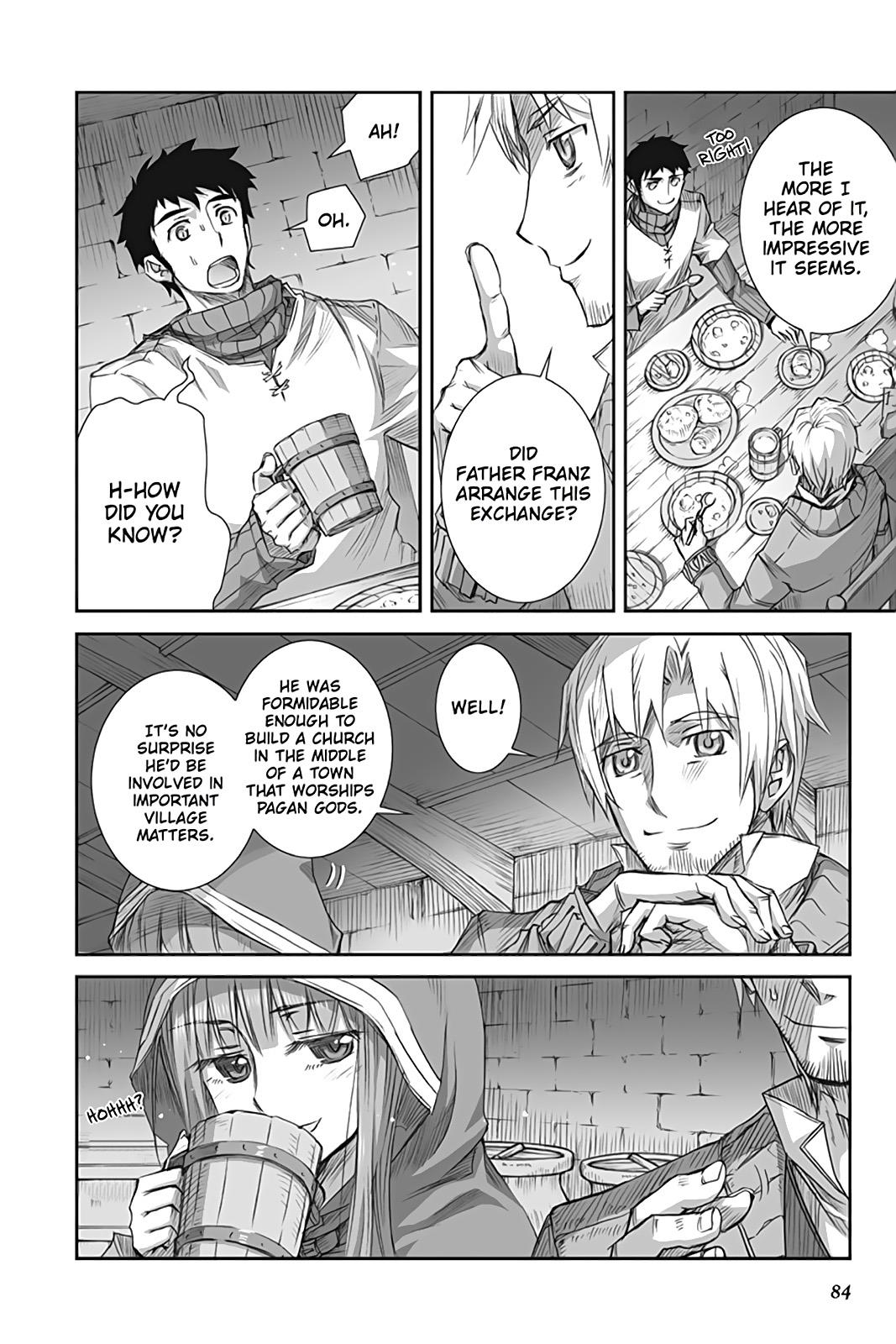 Read Ookami to Koushinryou Manga Online