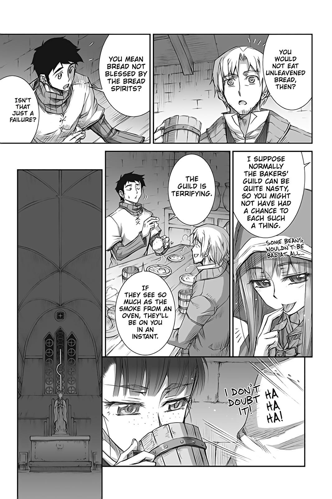 Read Ookami to Koushinryou Manga Online
